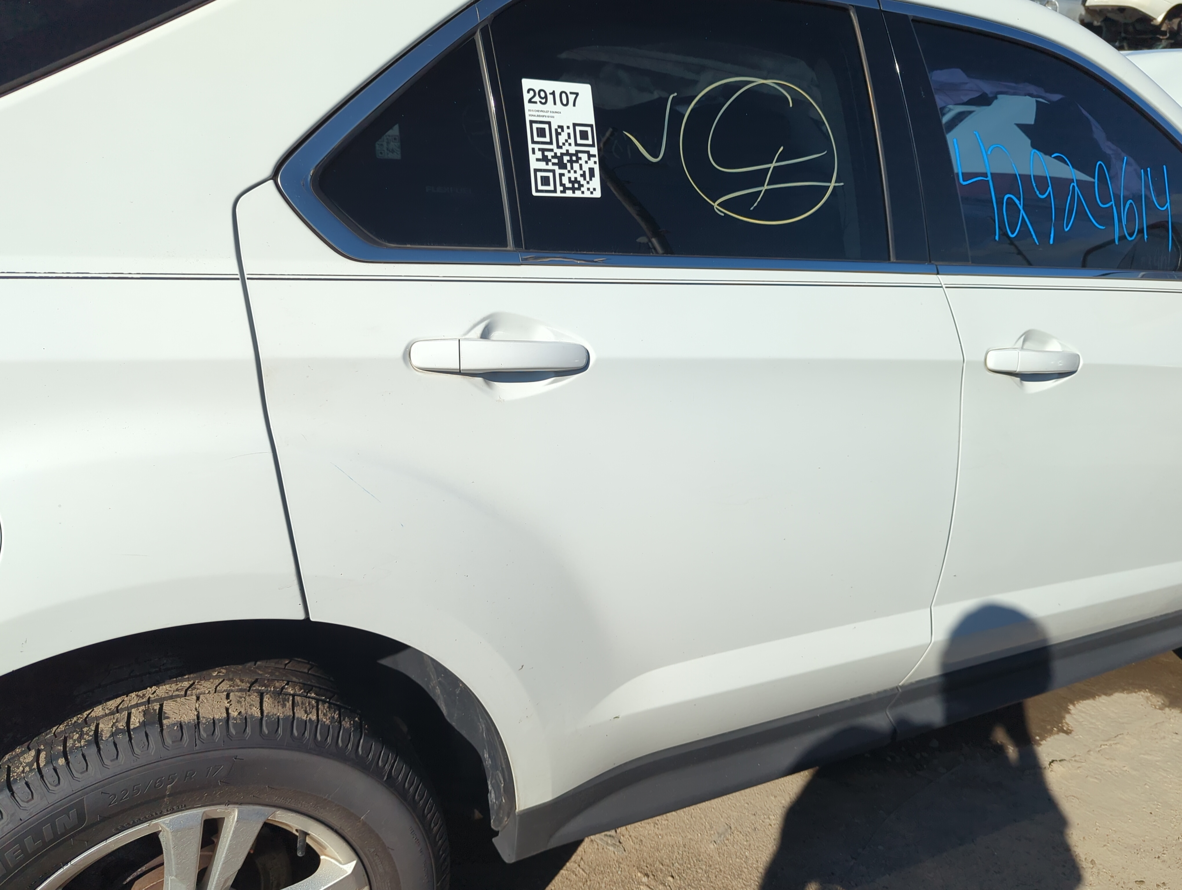 2012-2017 Chevrolet Equinox Passenger Rear Door Oem 1174782 - Oemusedautoparts1.com