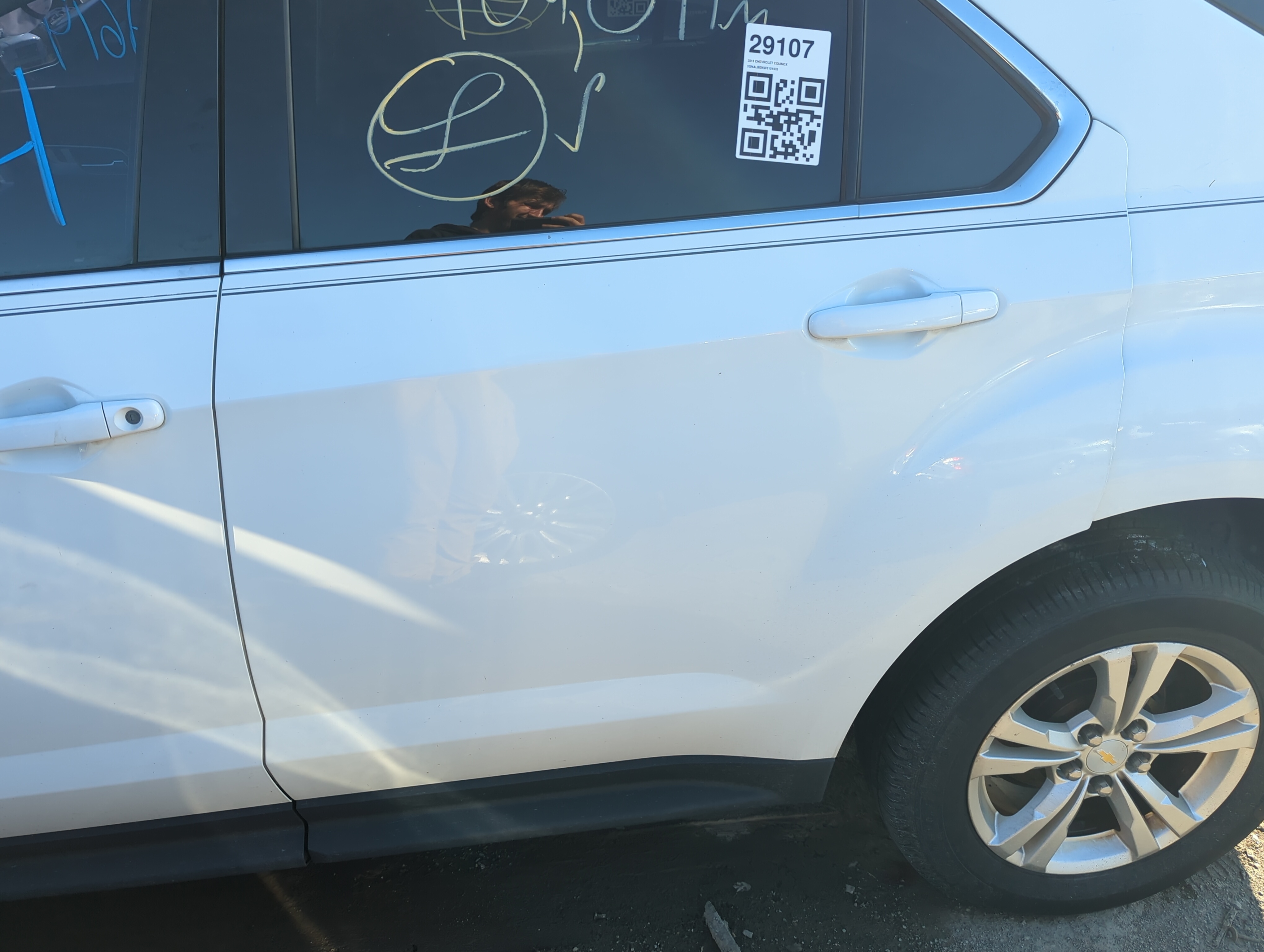 2012-2017 Chevrolet Equinox Driver Rear Door Oem 1174856 - Oemusedautoparts1.com