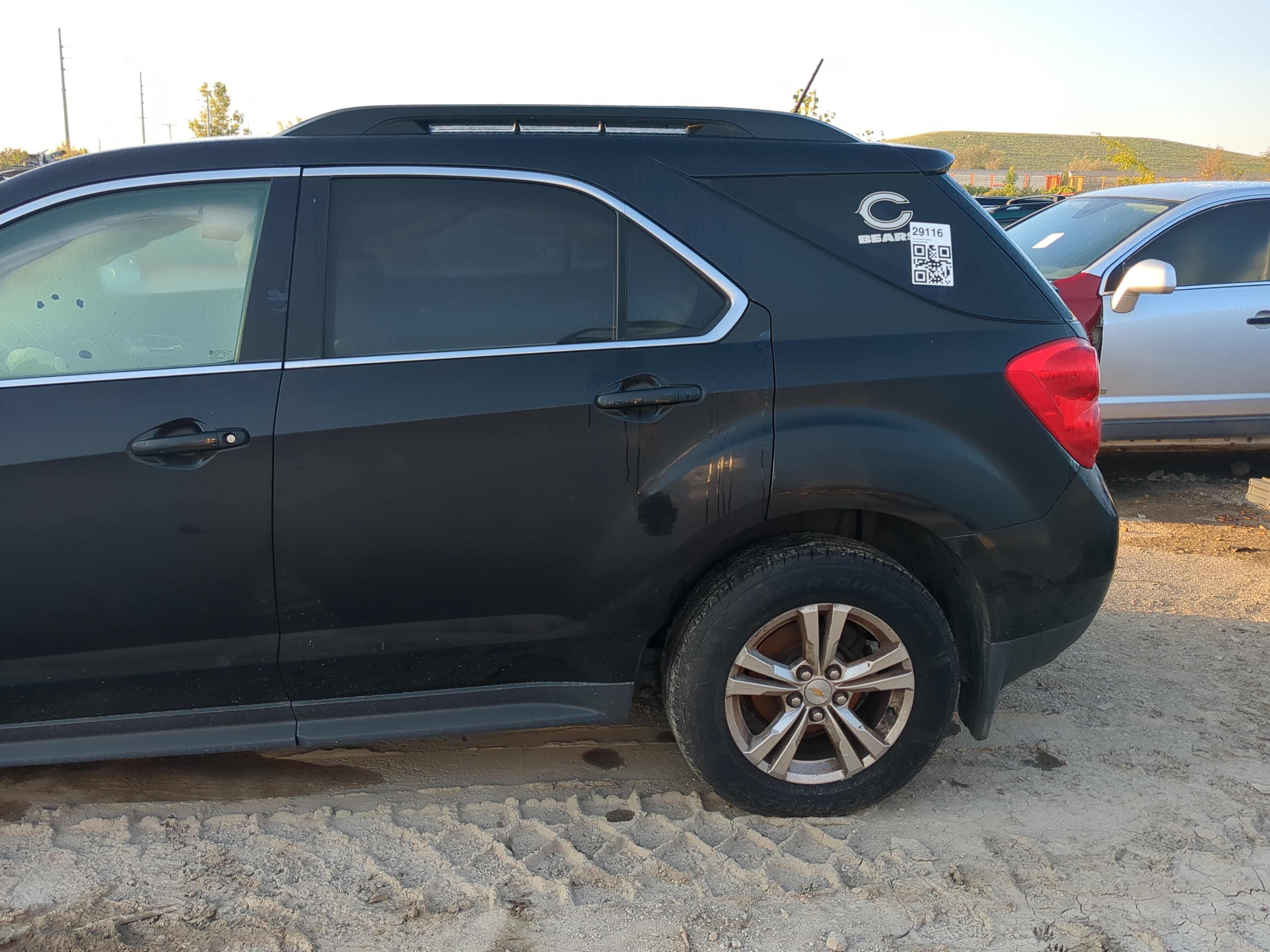 2012-2017 Chevrolet Equinox Driver Rear Door Oem 1175052 - Oemusedautoparts1.com