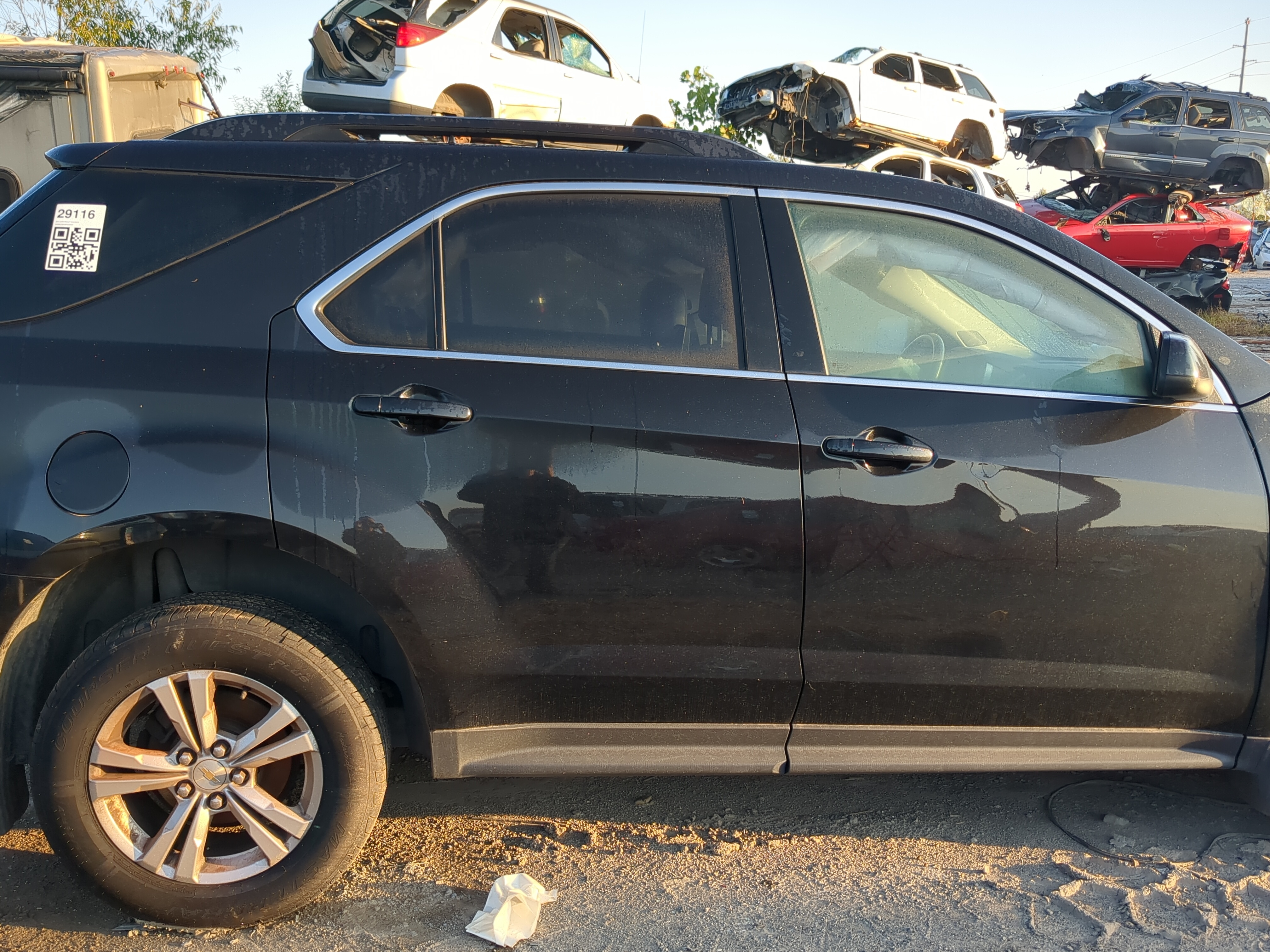 2012-2017 Chevrolet Equinox Passenger Rear Door Oem 1175053 - Oemusedautoparts1.com