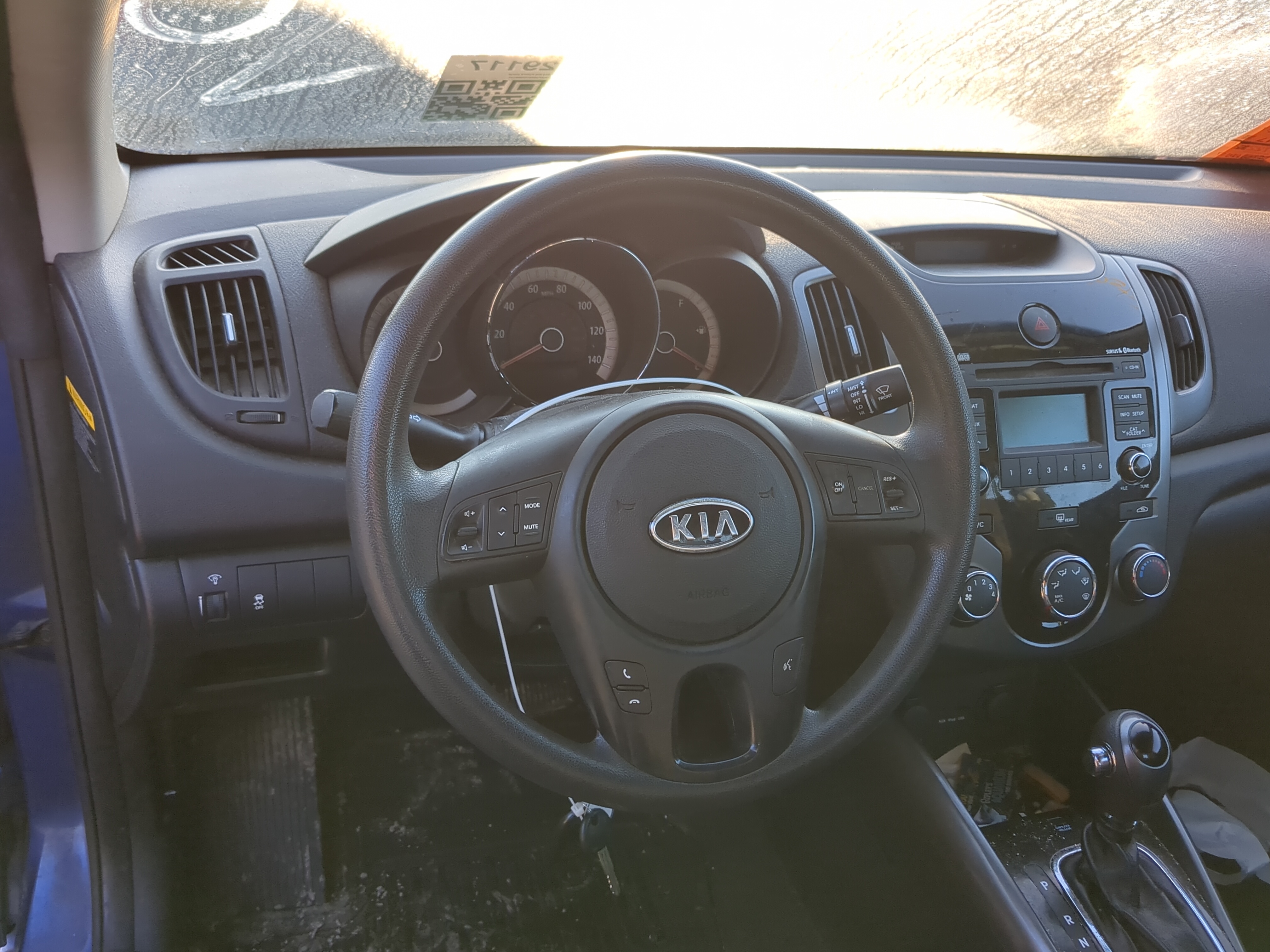 2010-2013 Kia Forte Koup Air Bag Driver Left Steering Wheel Mounted 1175150 - Oemusedautoparts1.com