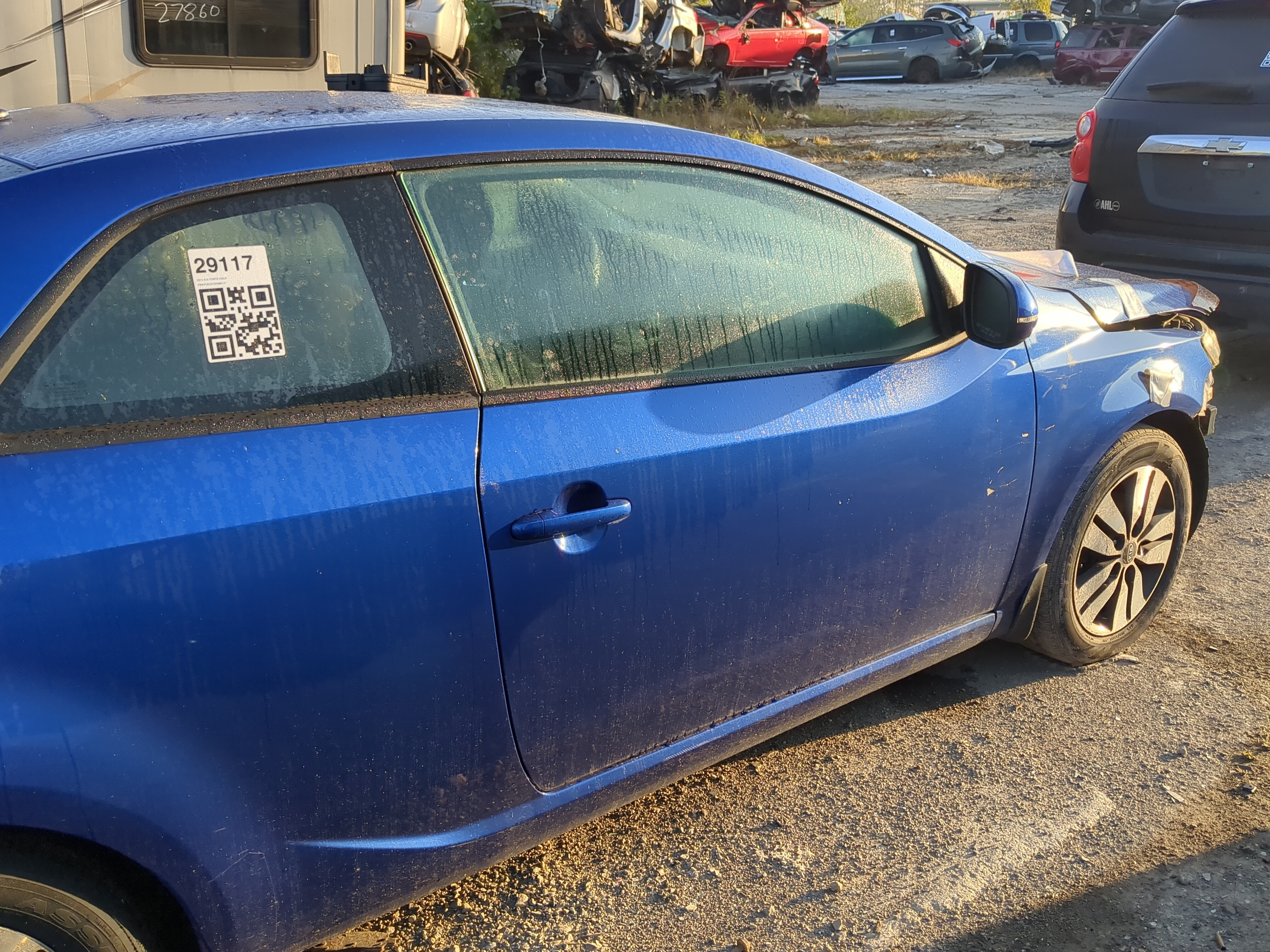 2010-2013 Kia Forte Koup Passenger Front Door Oem 1175208 - Oemusedautoparts1.com