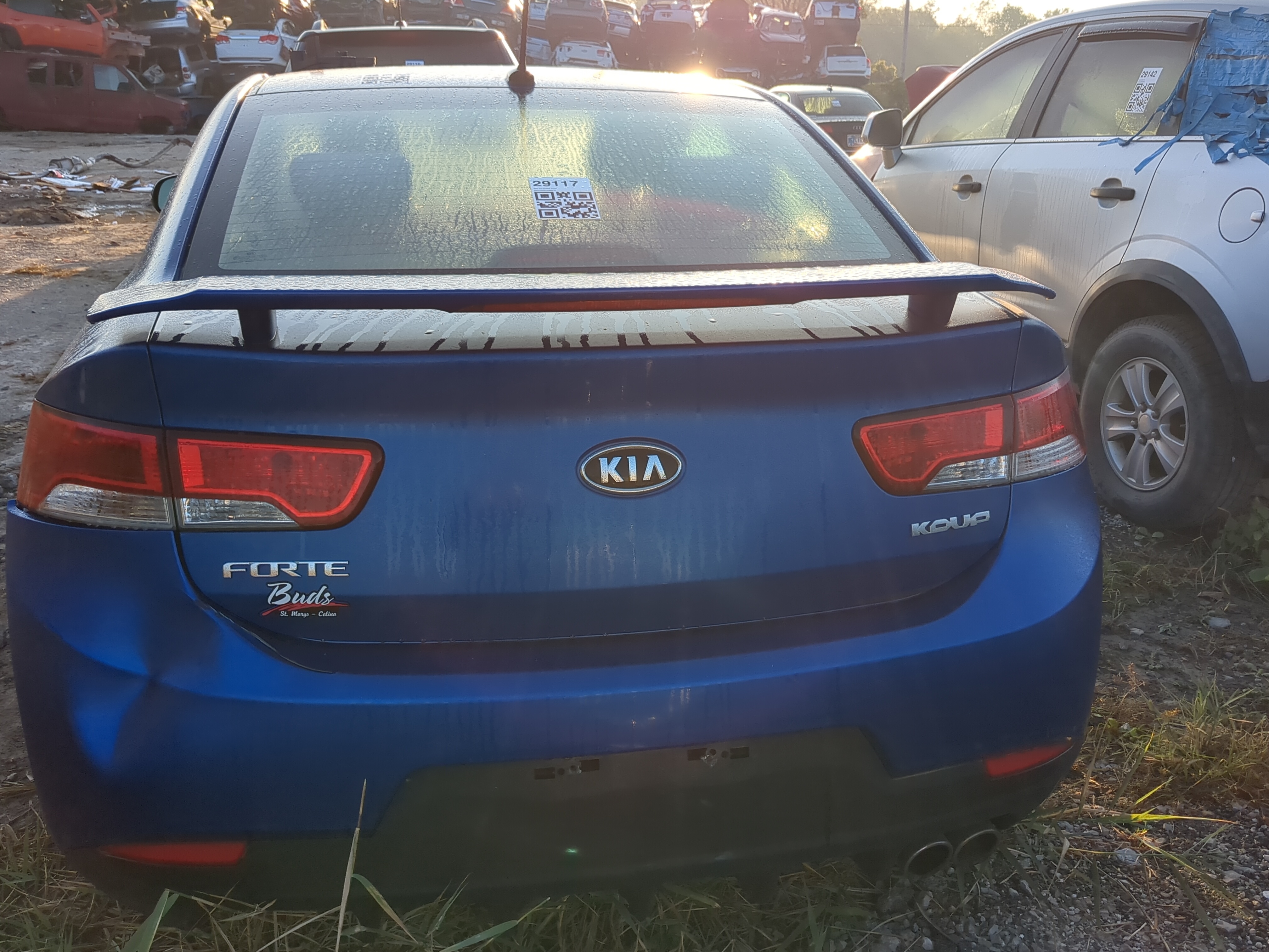 2010-2013 Kia Forte Koup Trunk/decklid/hatch/tailgate Oem 1175230 - Oemusedautoparts1.com