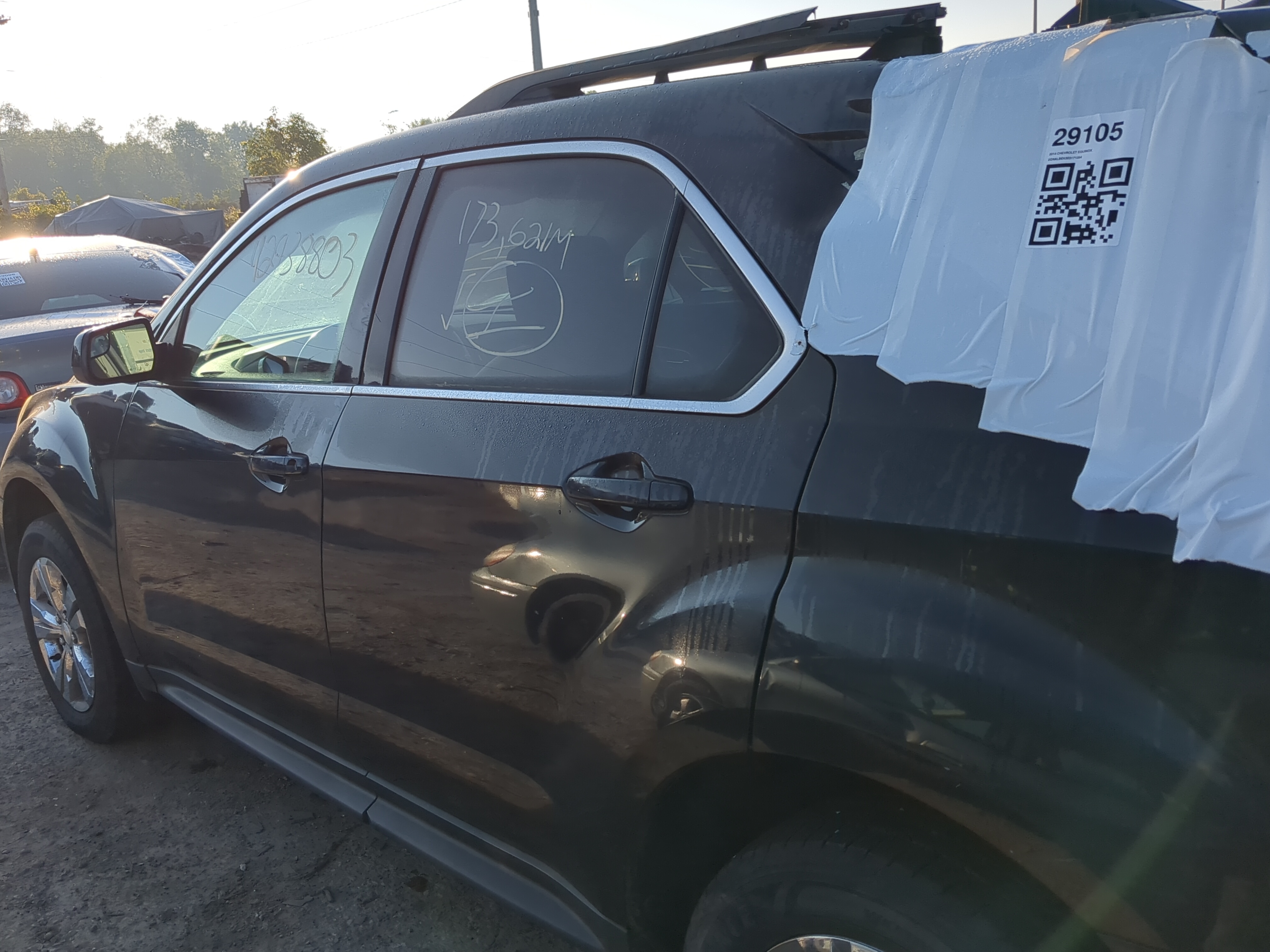 2012-2017 Chevrolet Equinox Driver Rear Door Oem 1175322 - Oemusedautoparts1.com