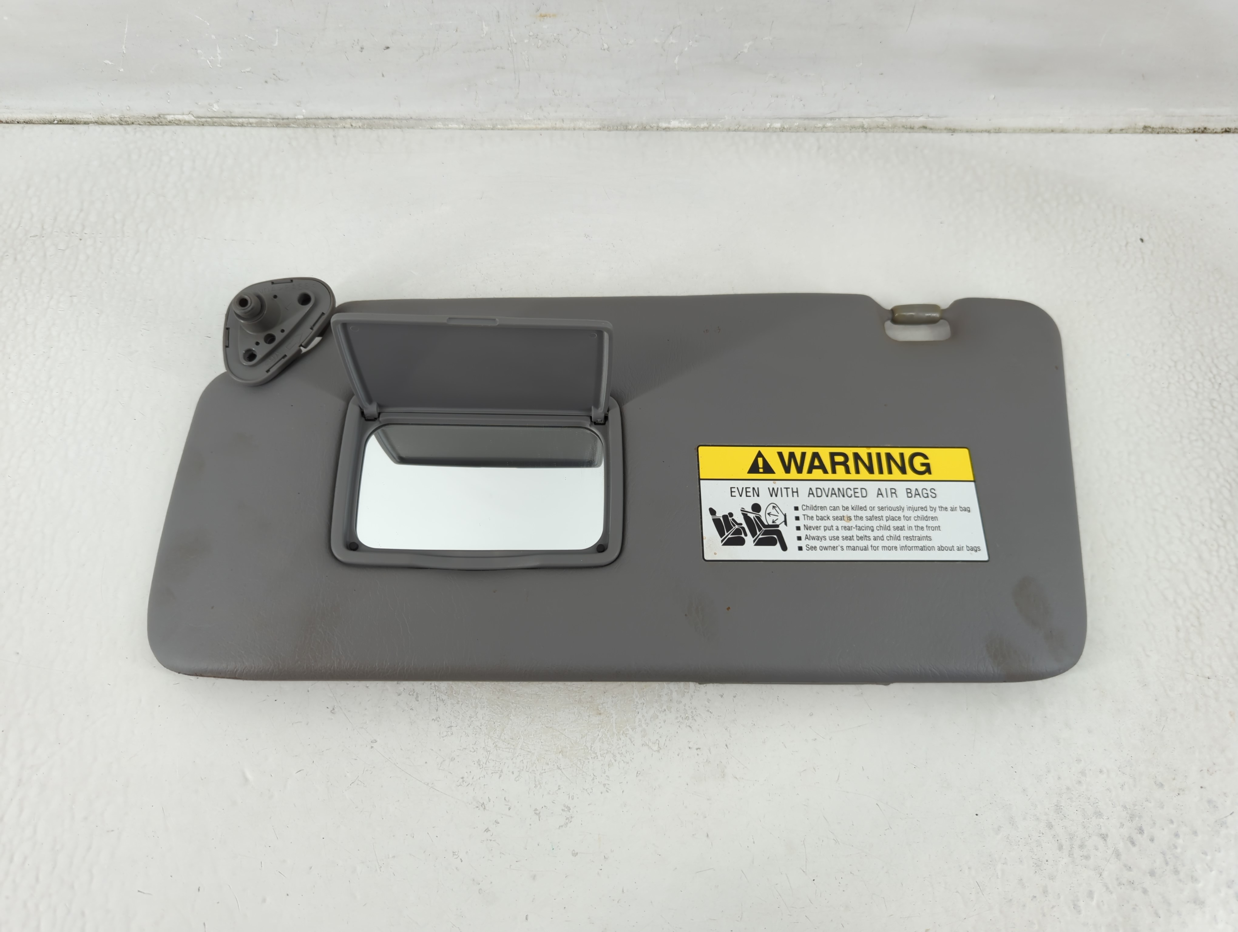 2005-2006 Honda Cr-v Driver Sun Visor Mirror Left Sunvisor Dark Gray 1175625 - Oemusedautoparts1.com