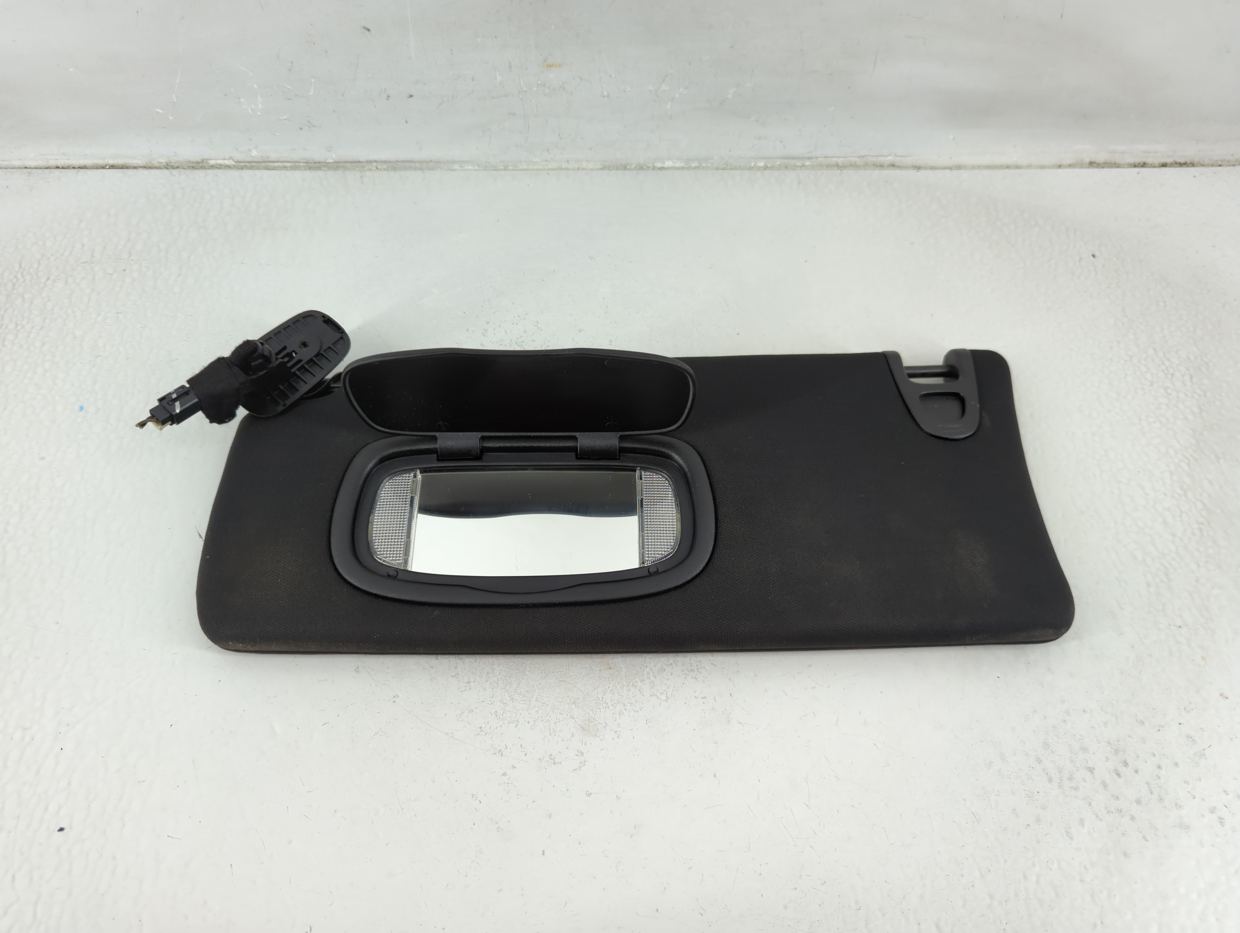 2013-2016 Dodge Dart Driver Sun Visor Mirror Left Sunvisor Black 1175696 - Oemusedautoparts1.com