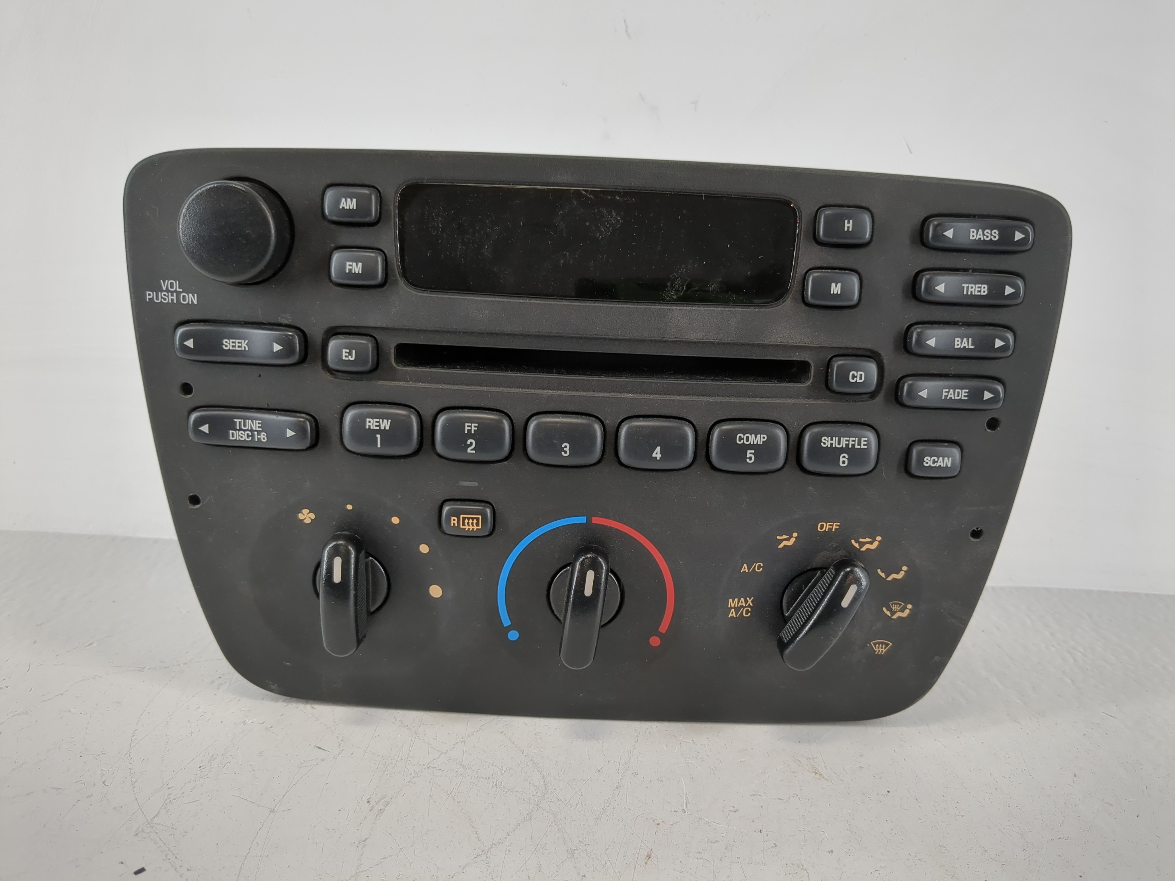 Picture of 2001-2003 Ford Taurus Am Fm Cd Player Radio Receiver 1175842