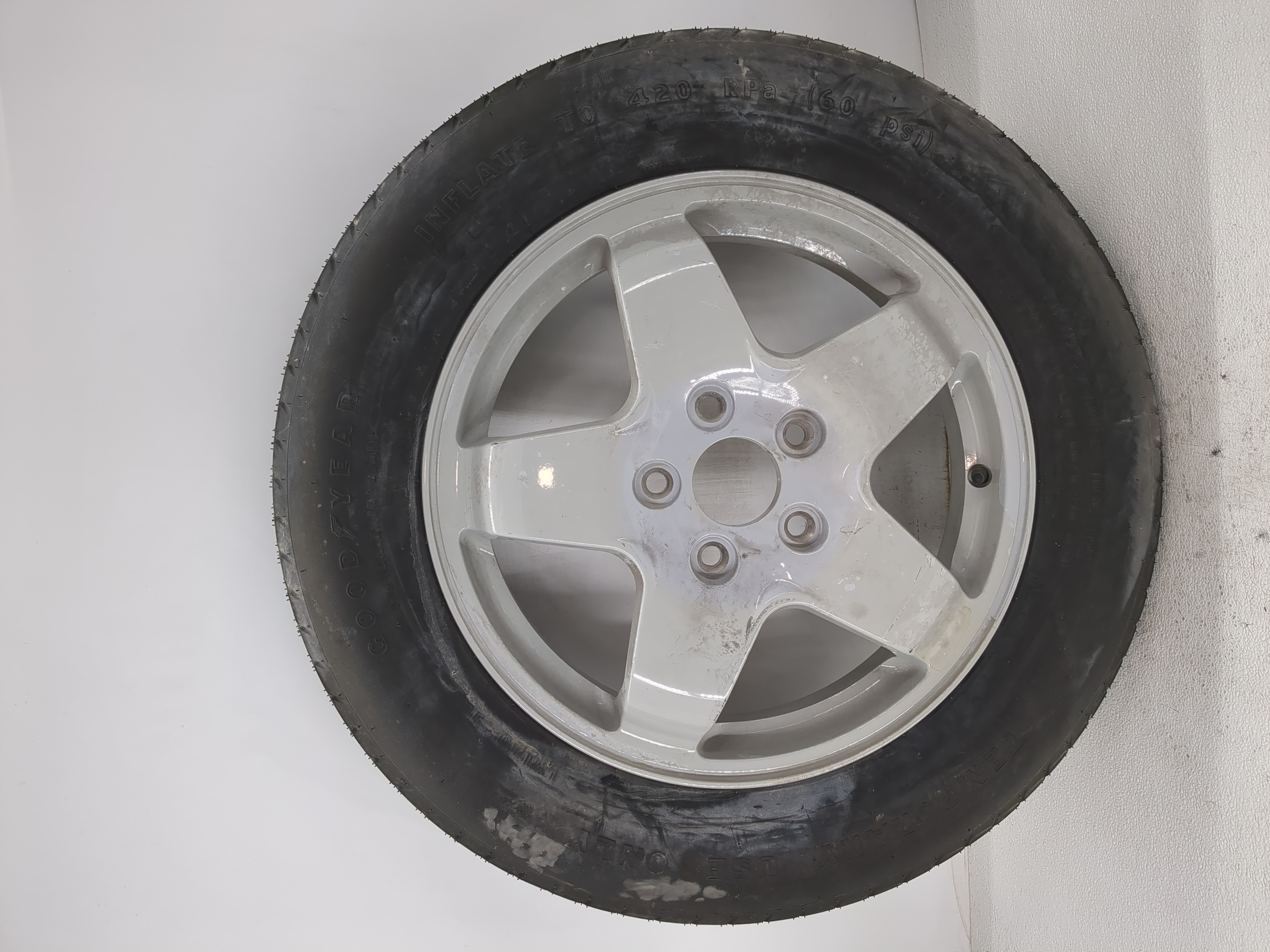 2011-2020 Dodge Durango Spare Donut Tire Wheel Rim Oem 1175900 - Oemusedautoparts1.com