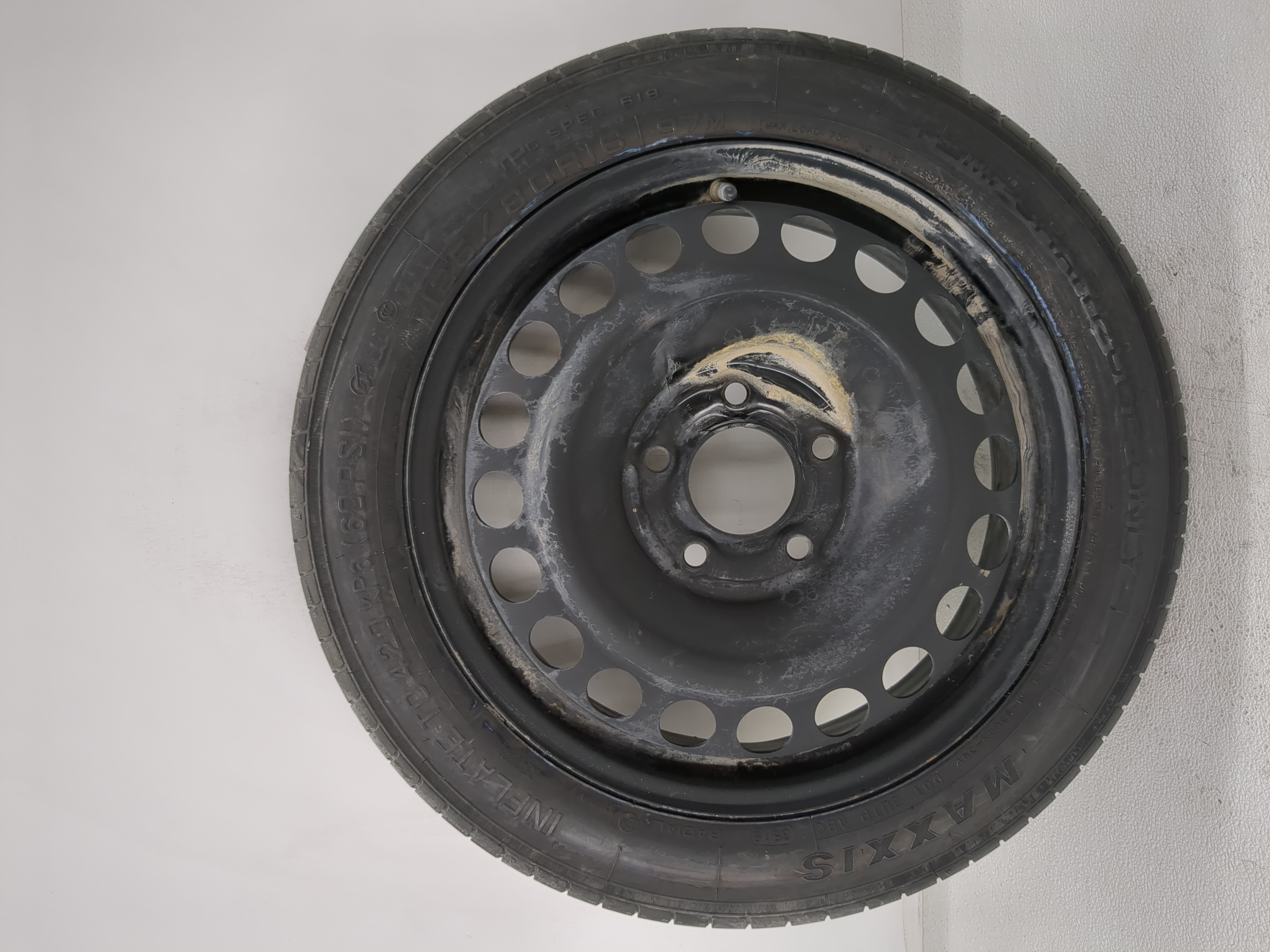 2016-2022 Chevrolet Malibu Spare Donut Tire Wheel Rim Oem 1175902 - Oemusedautoparts1.com