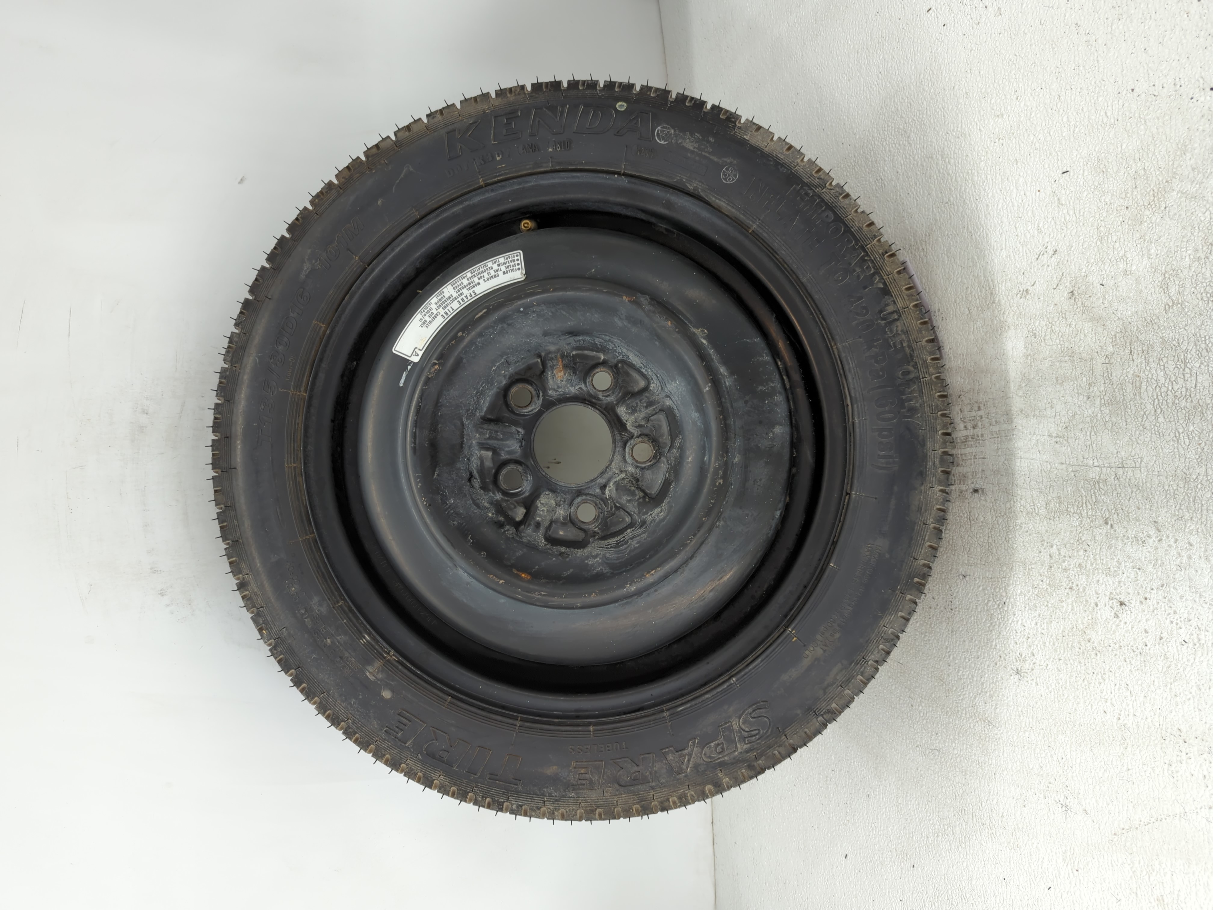 2008-2012 Honda Accord Spare Donut Tire Wheel Rim Oem 1175918 - Oemusedautoparts1.com