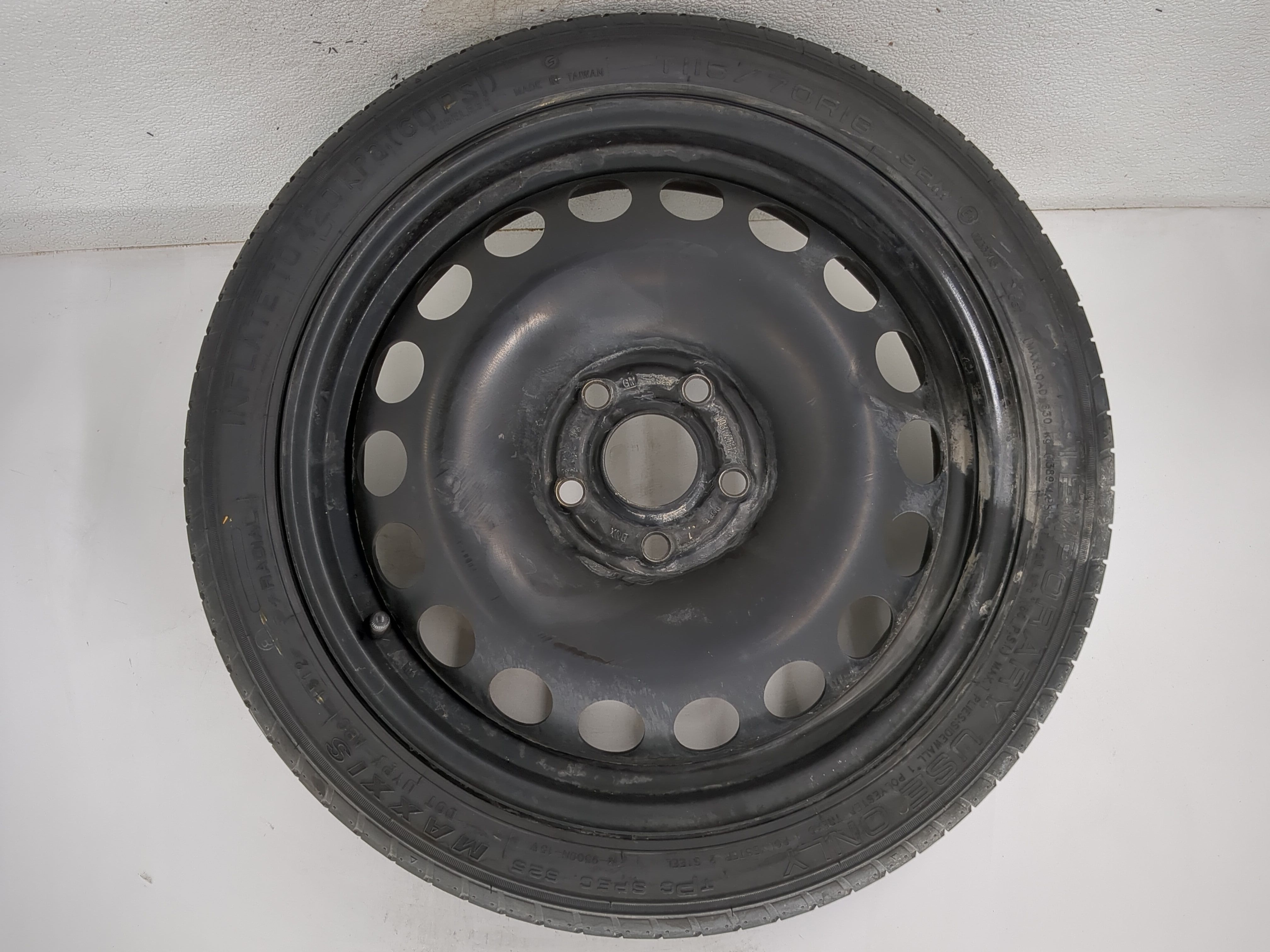 2011-2016 Chevrolet Cruze Spare Donut Tire Wheel Rim Oem 1175921 - Oemusedautoparts1.com
