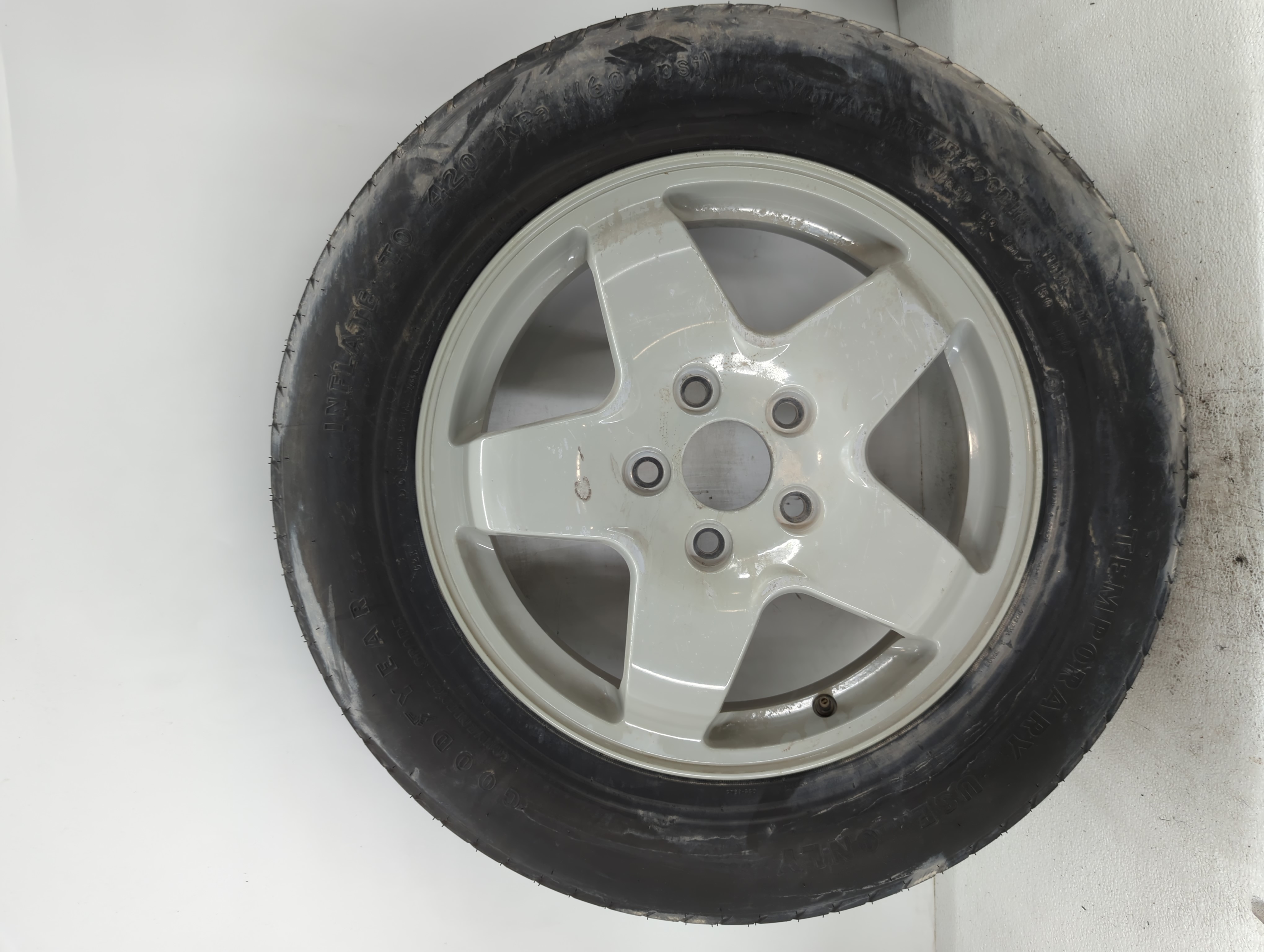 2011-2020 Dodge Durango Spare Donut Tire Wheel Rim Oem 1175927 - Oemusedautoparts1.com