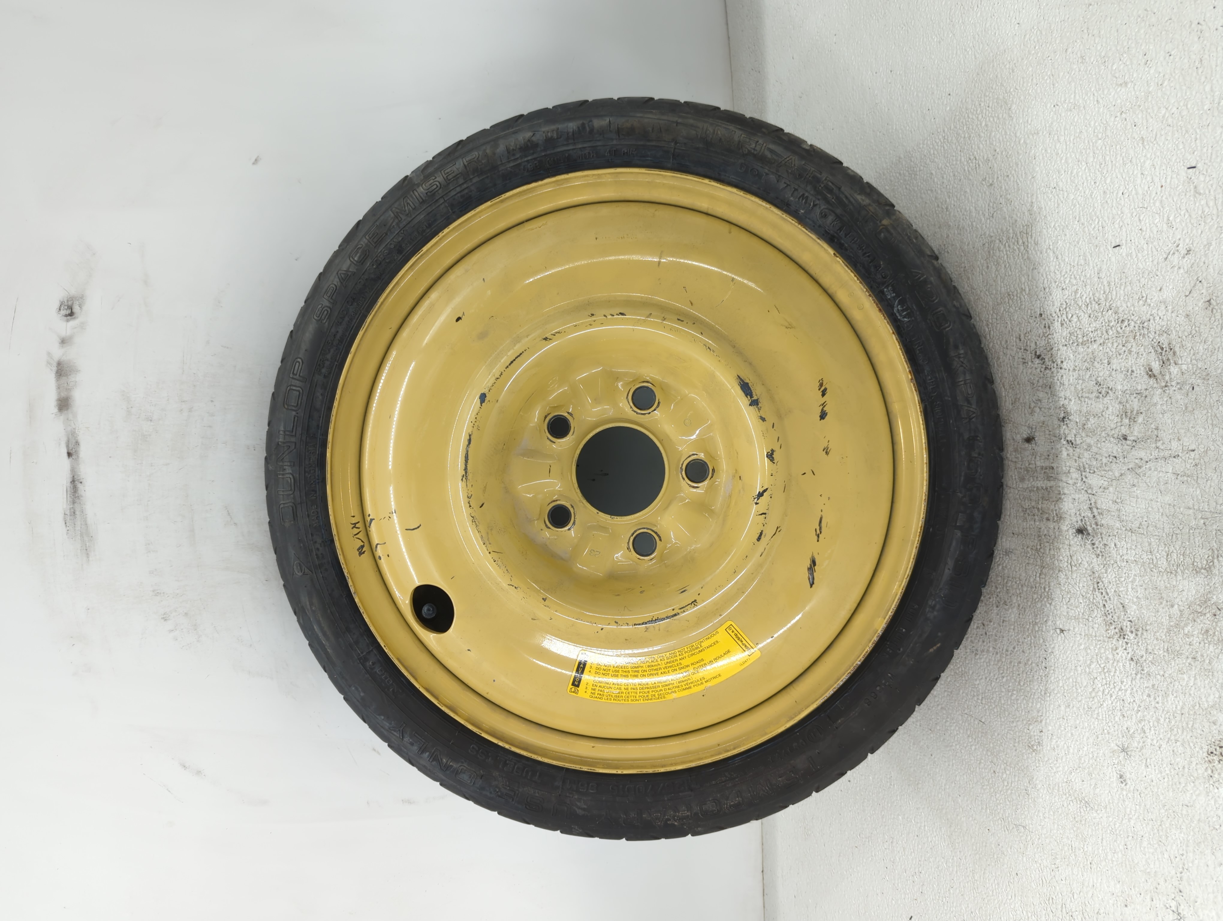2016-2022 Volvo Xc90 Spare Donut Tire Wheel Rim Oem 1175936 - Oemusedautoparts1.com