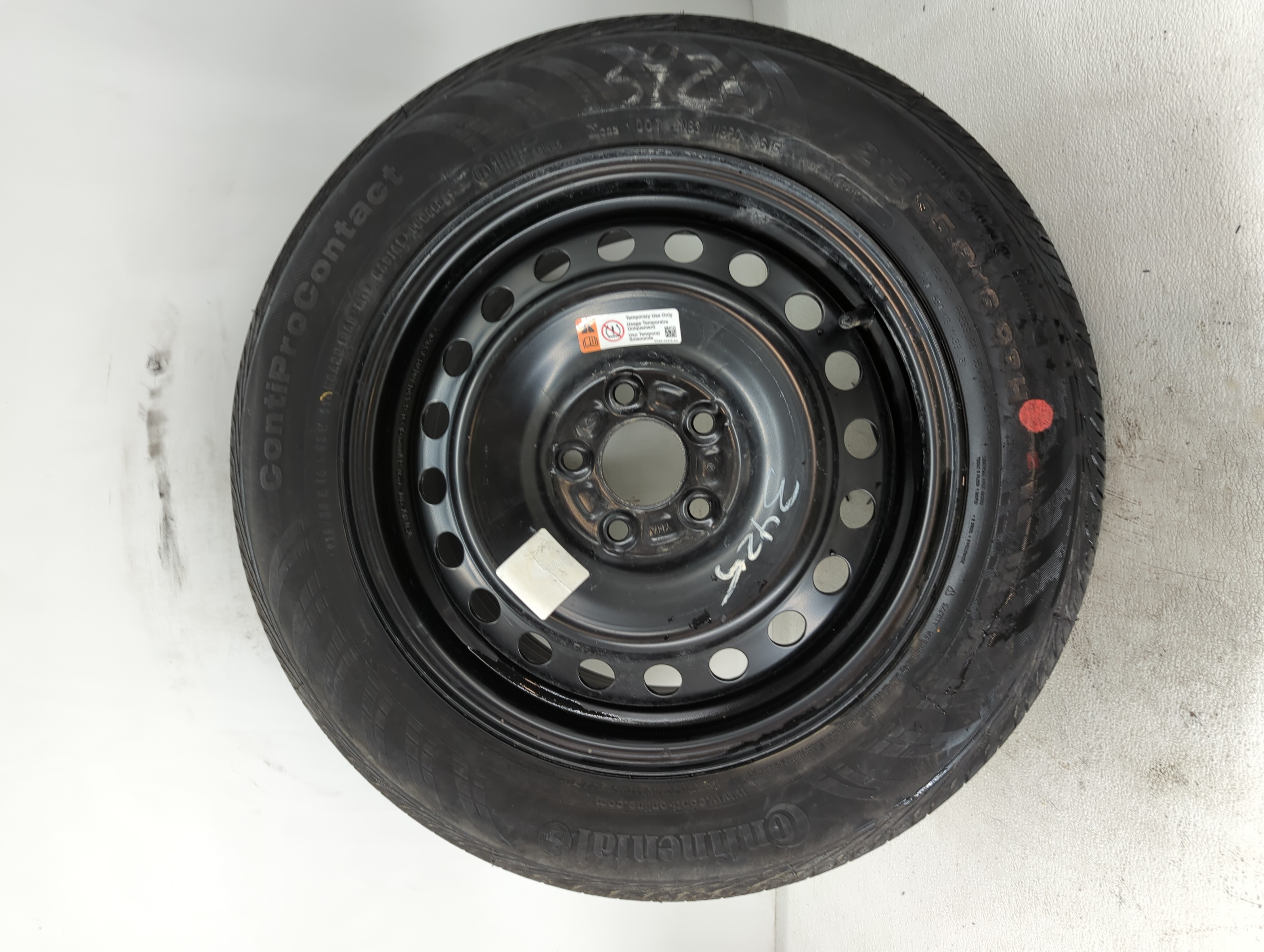 2012-2018 Ford Focus Spare Donut Tire Wheel Rim Oem 1175939 - Oemusedautoparts1.com