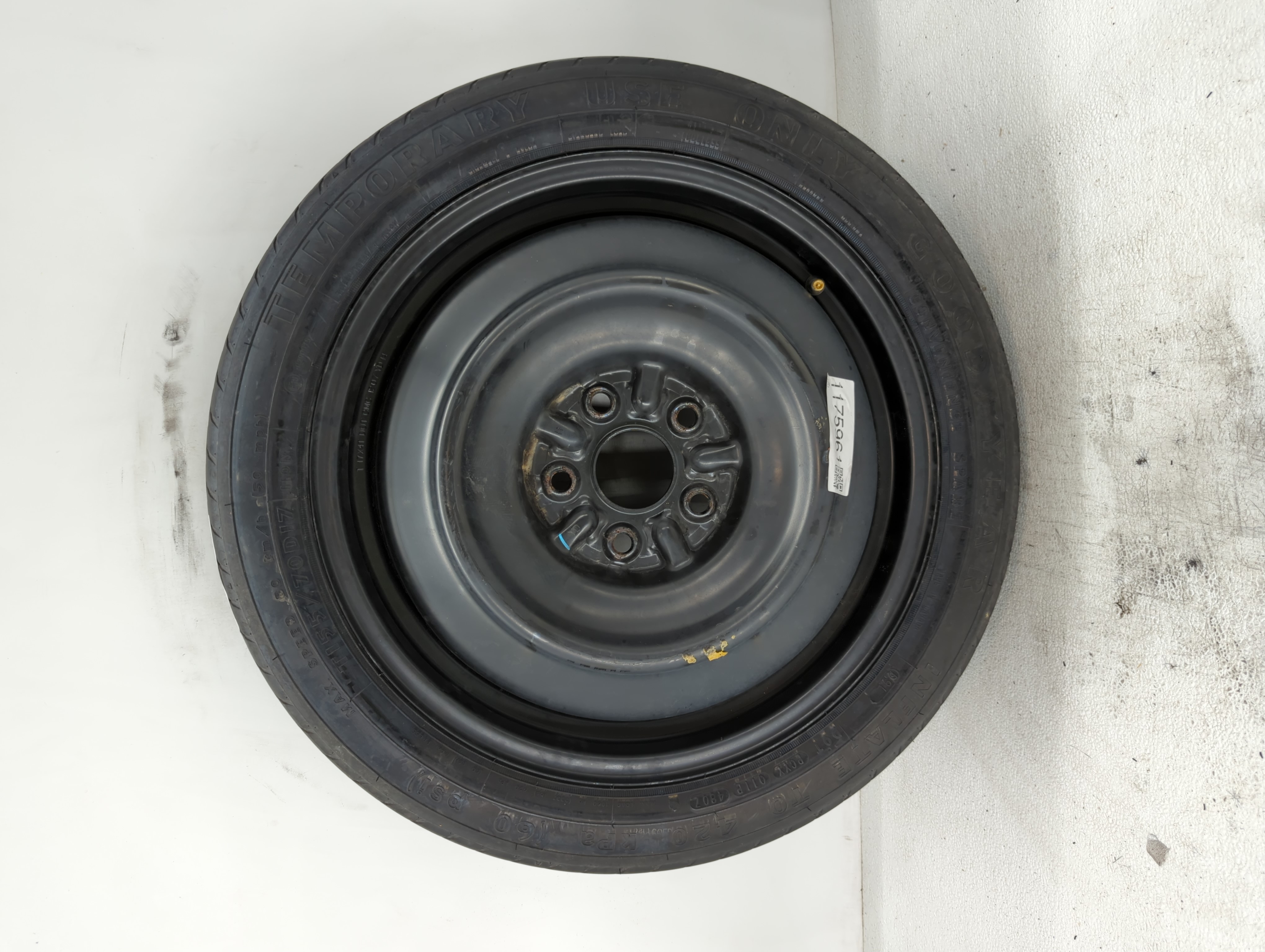 2015-2019 Subaru Legacy Spare Donut Tire Wheel Rim Oem 1175961 - Oemusedautoparts1.com