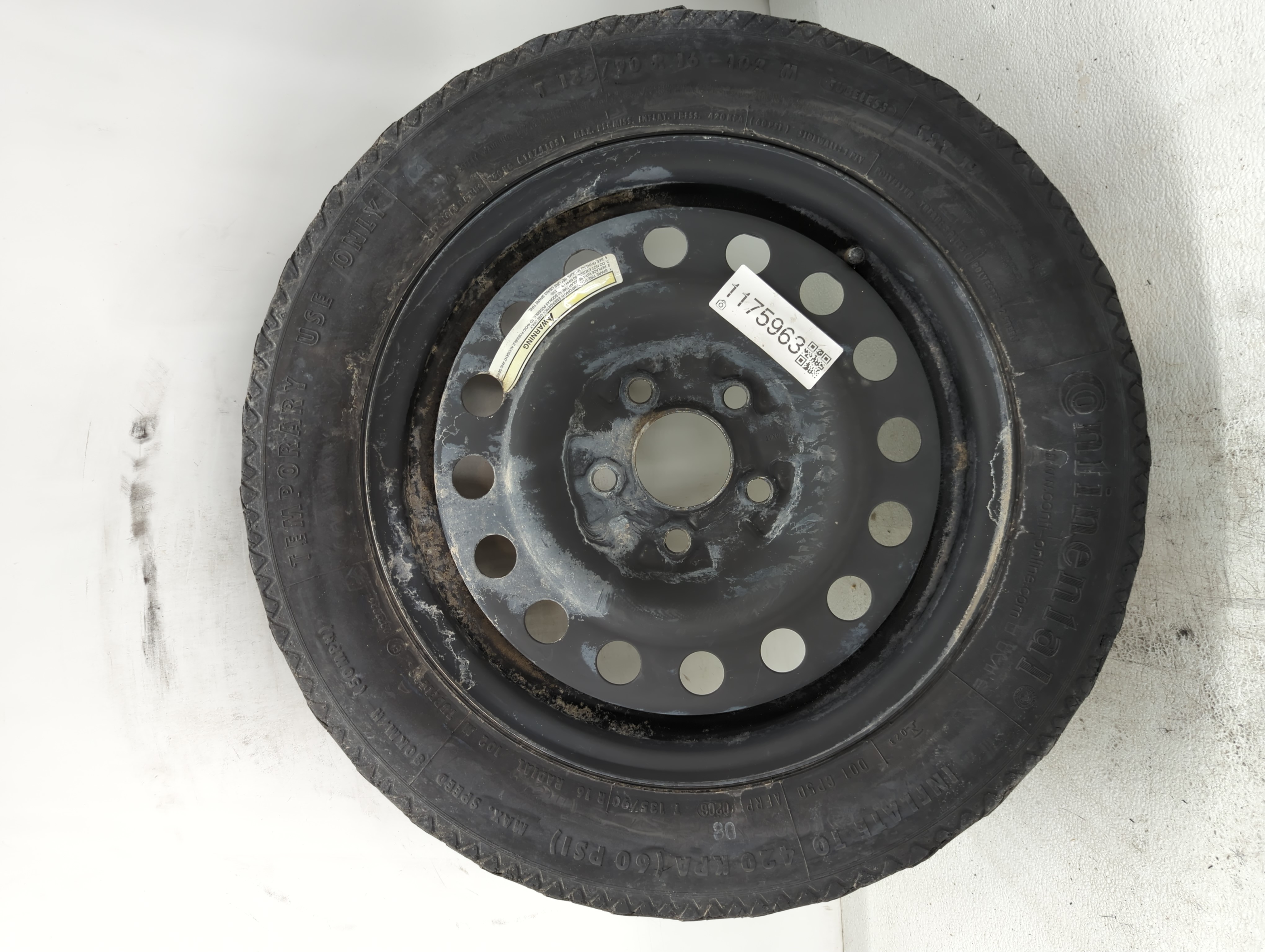 2002-2022 Nissan Altima Spare Donut Tire Wheel Rim Oem 1175963 - Oemusedautoparts1.com