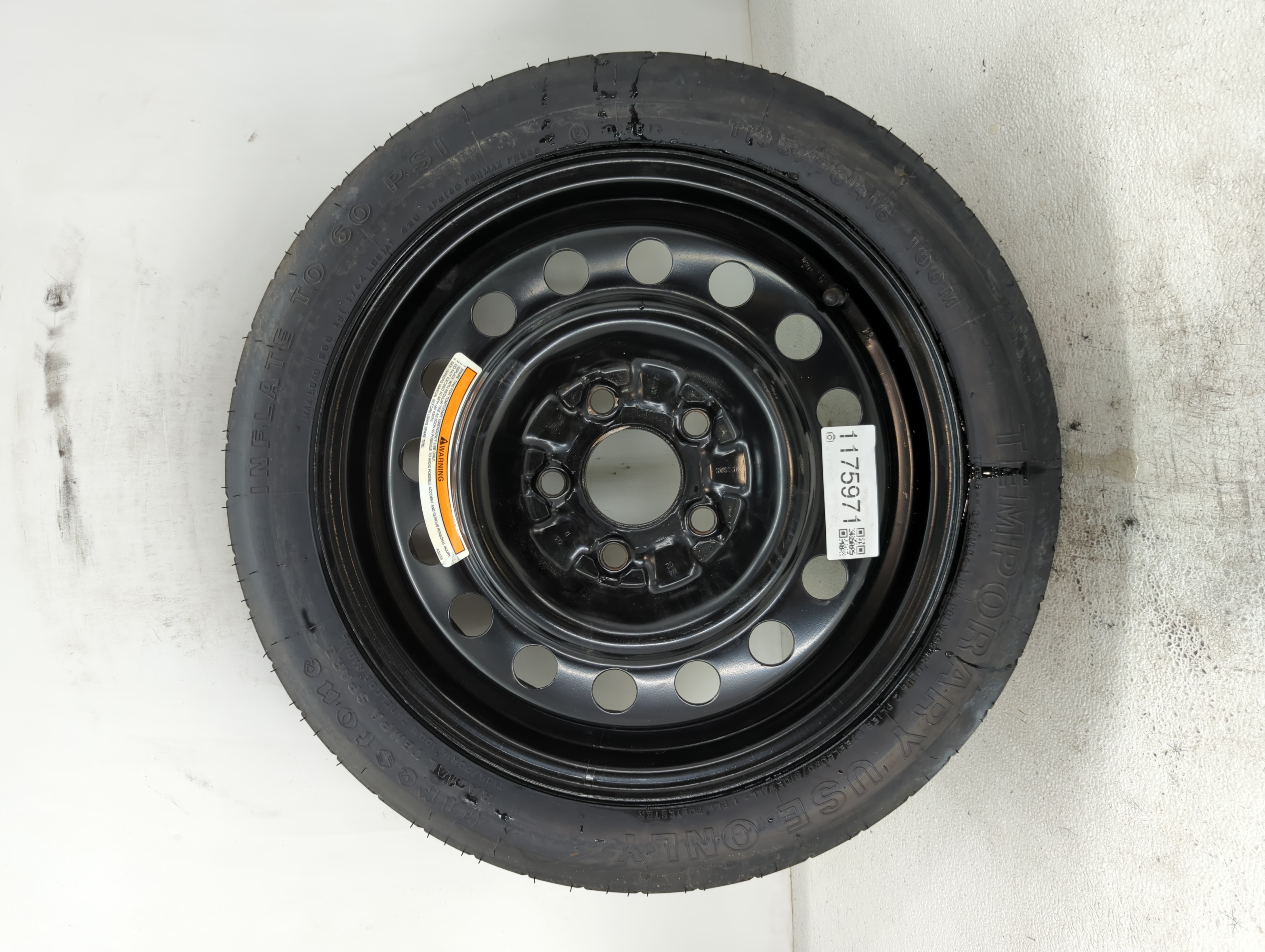 2002-2022 Nissan Altima Spare Donut Tire Wheel Rim Oem 1175971 - Oemusedautoparts1.com