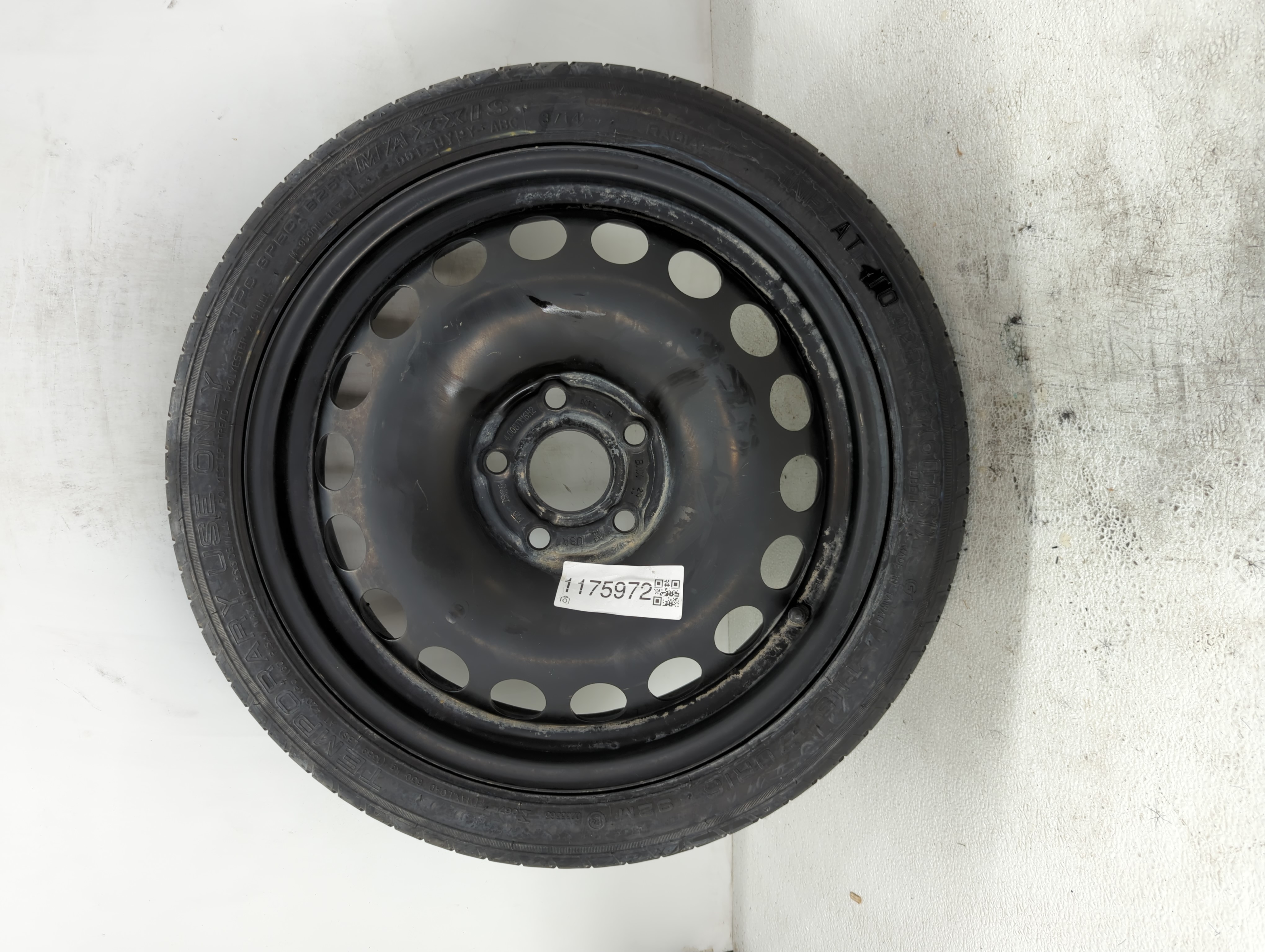 2012-2020 Chevrolet Sonic Spare Donut Tire Wheel Rim Oem 1175972 - Oemusedautoparts1.com