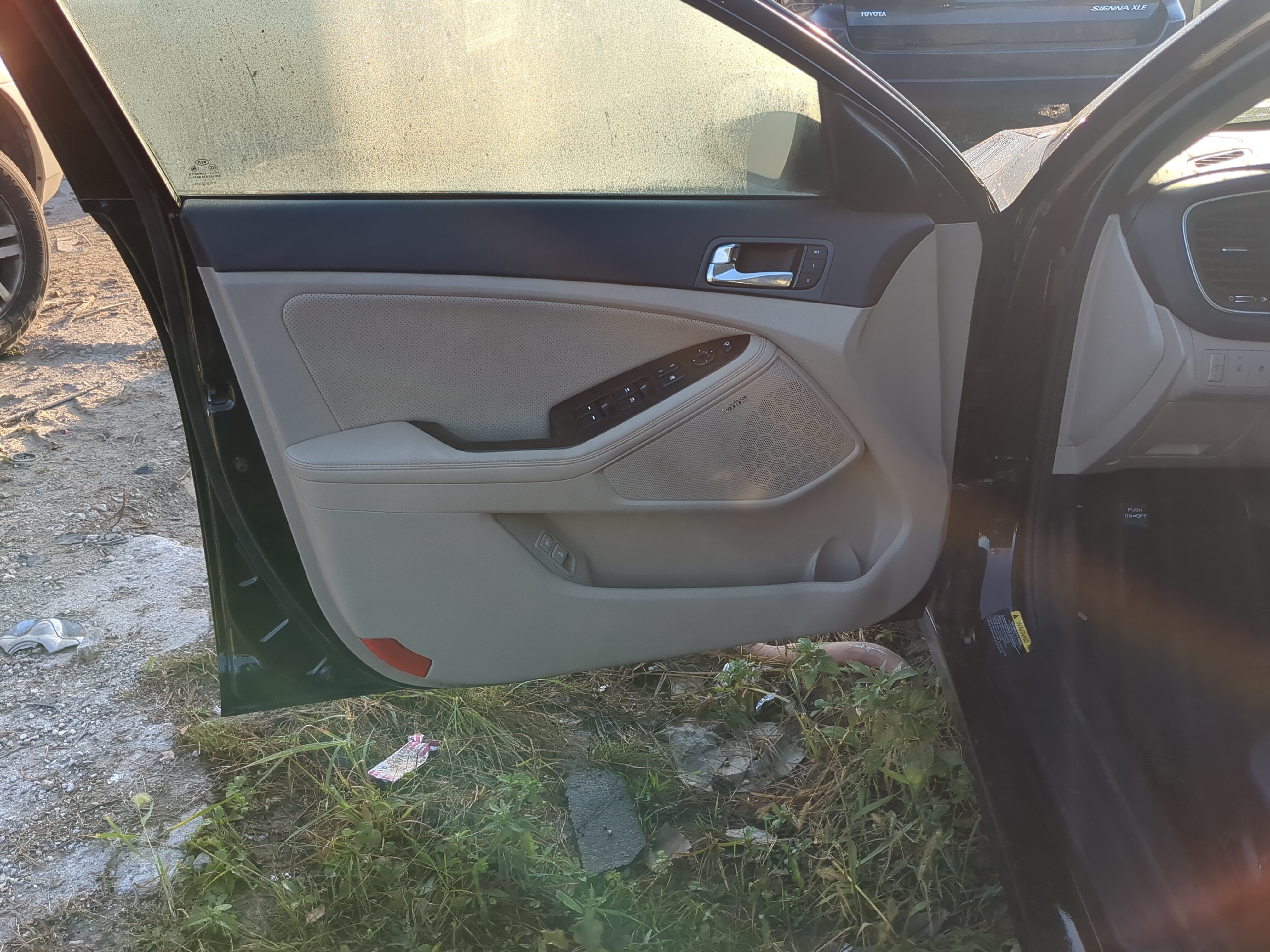 Picture of 2014 Kia Optima Front Left Driver Interior Door Panel Trim 1176073