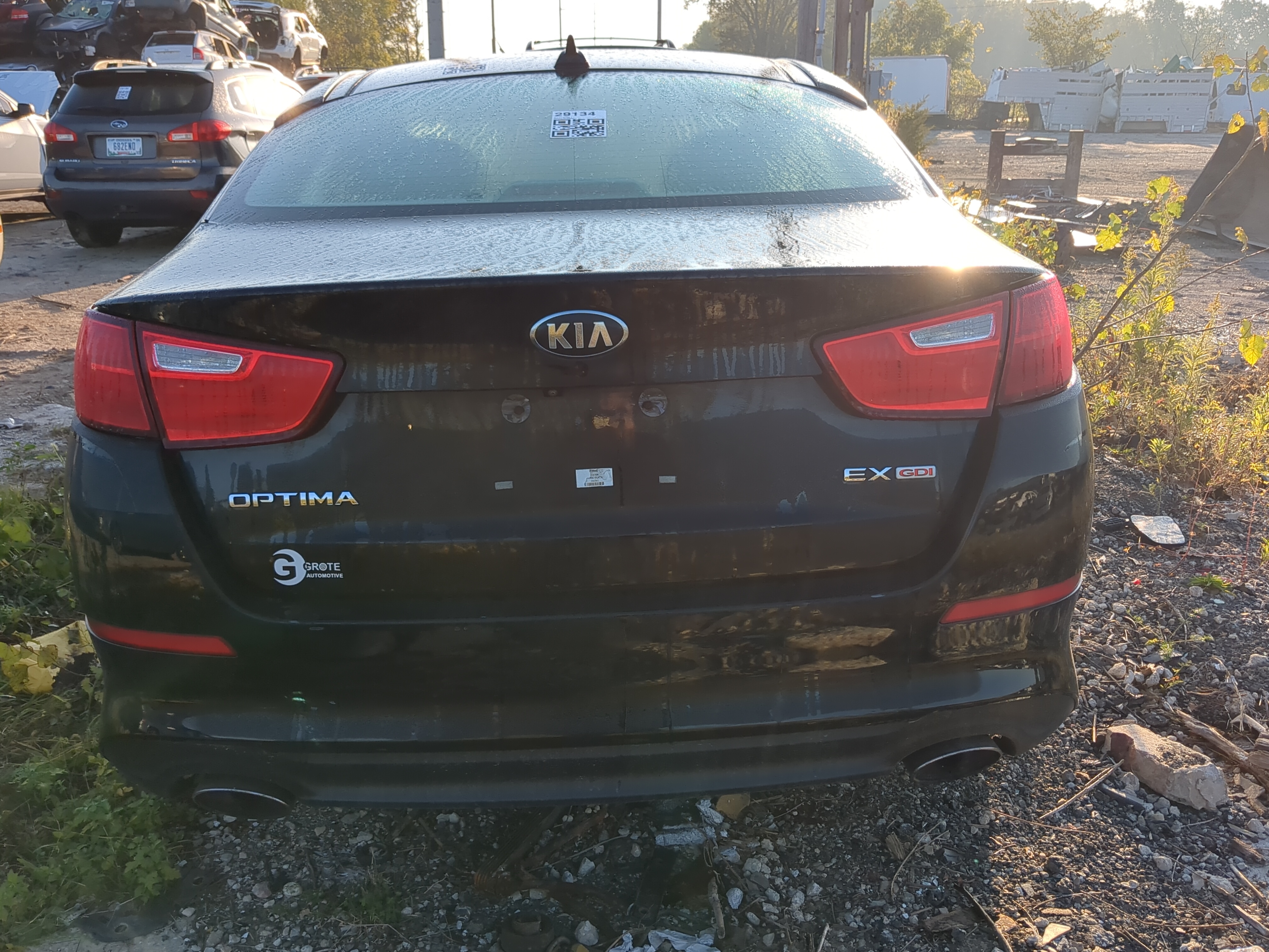 2014-2015 Kia Optima Trunk/decklid/hatch/tailgate Oem 1176230 - Oemusedautoparts1.com