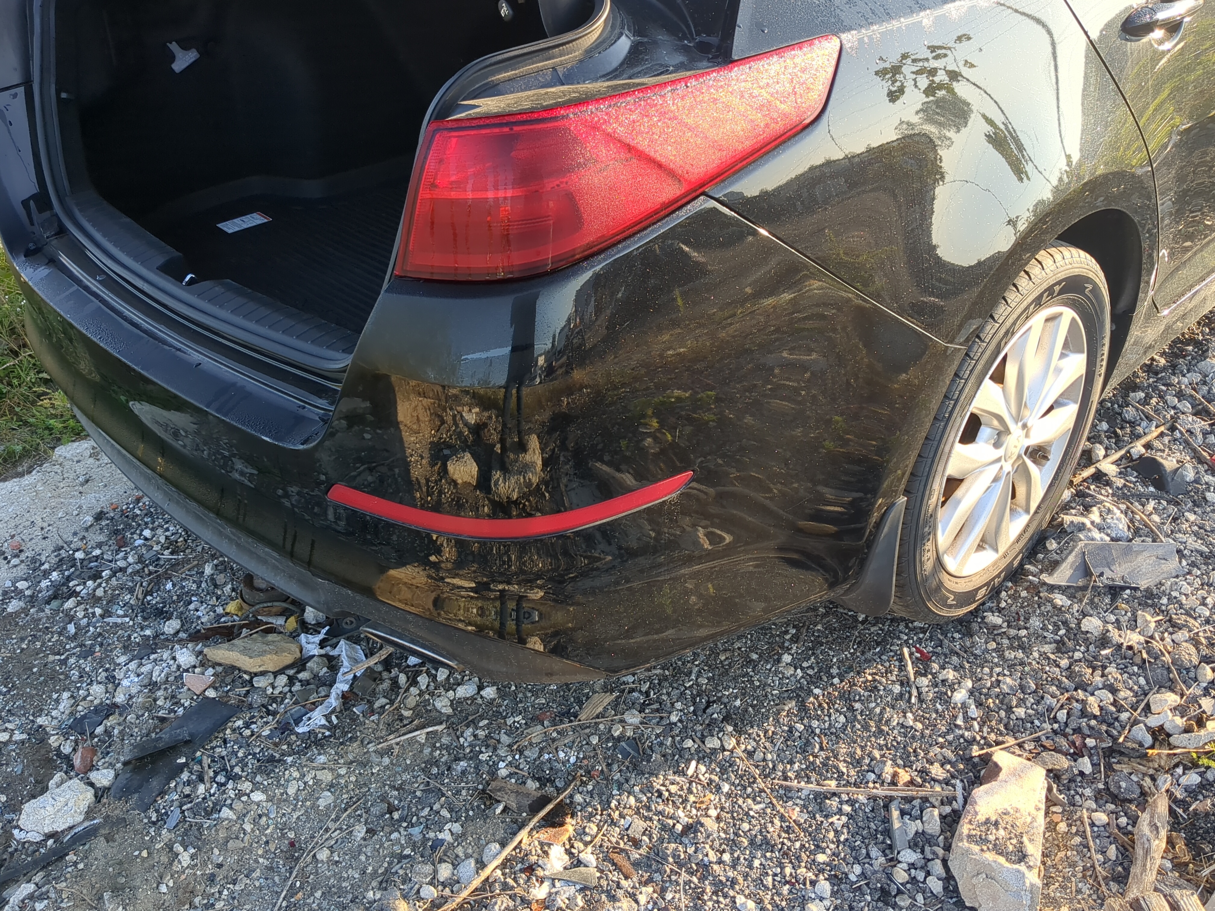 2014-2015 Kia Optima Rear Bumper Assembly Oem 1176245 - Oemusedautoparts1.com