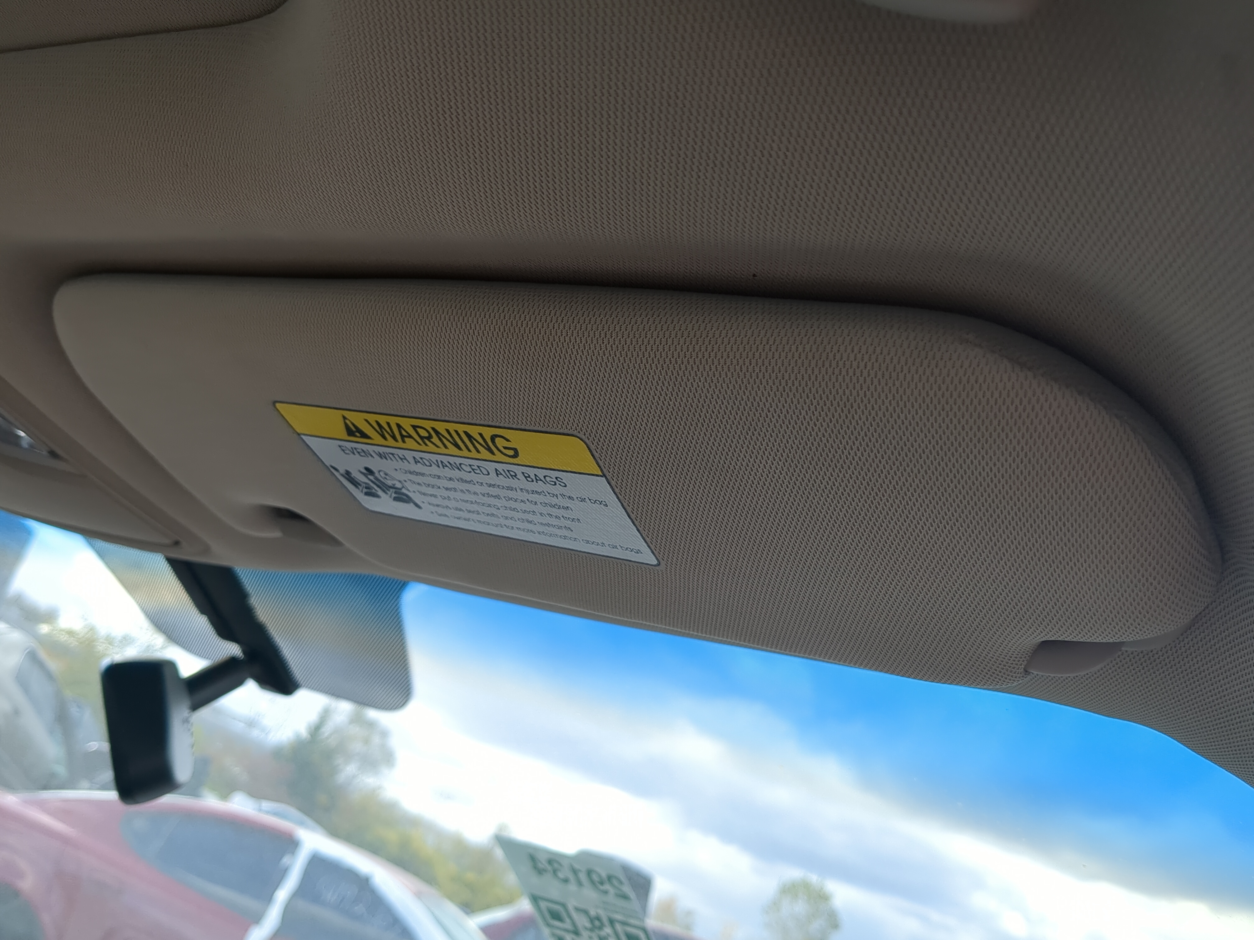 2011-2016 Kia Optima Passenger Sun Visor Mirror Right Sunvisor 1176246 - Oemusedautoparts1.com