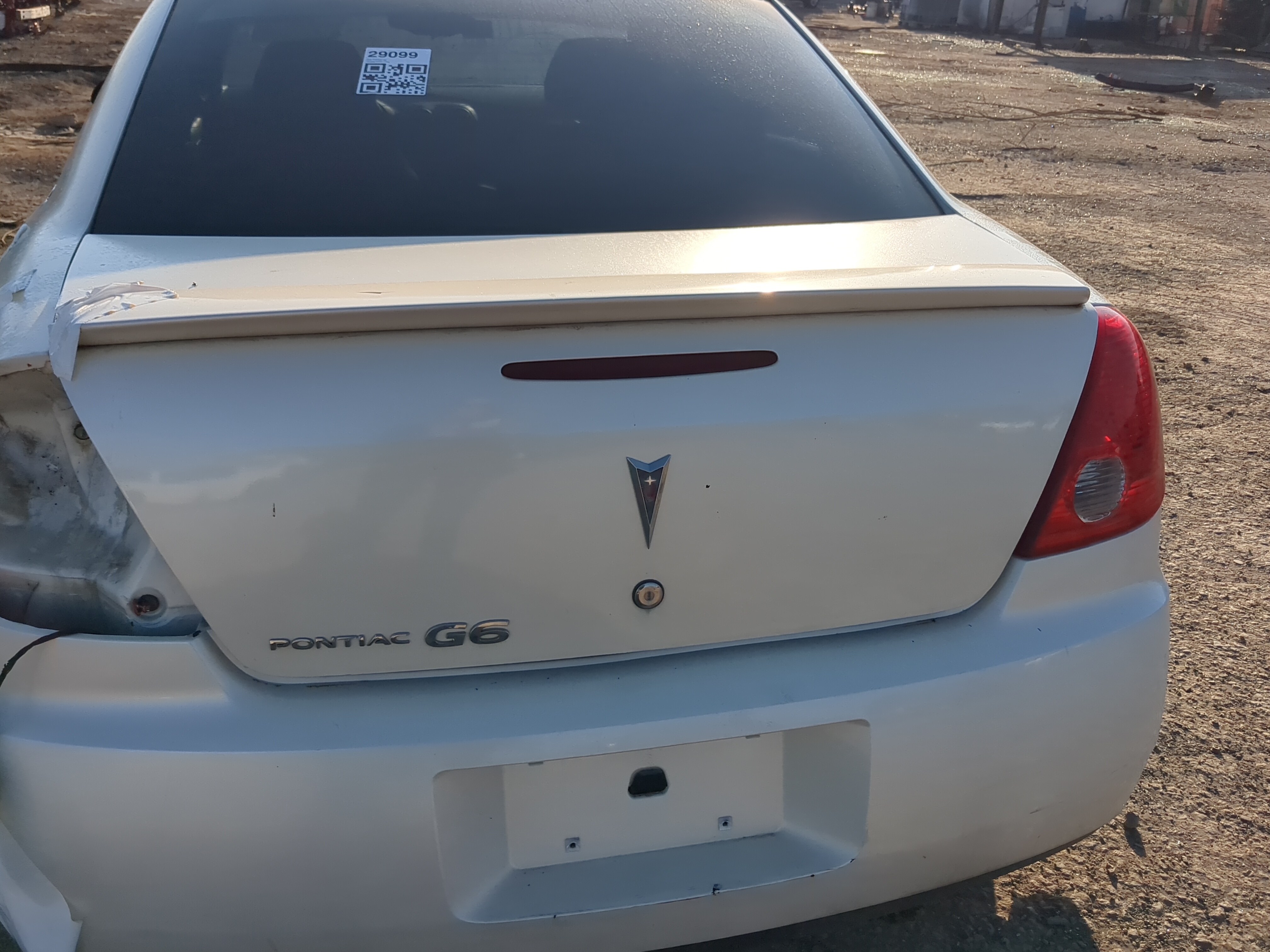 2005-2010 Pontiac G6 Trunk/decklid/hatch/tailgate Oem 1176422 - Oemusedautoparts1.com
