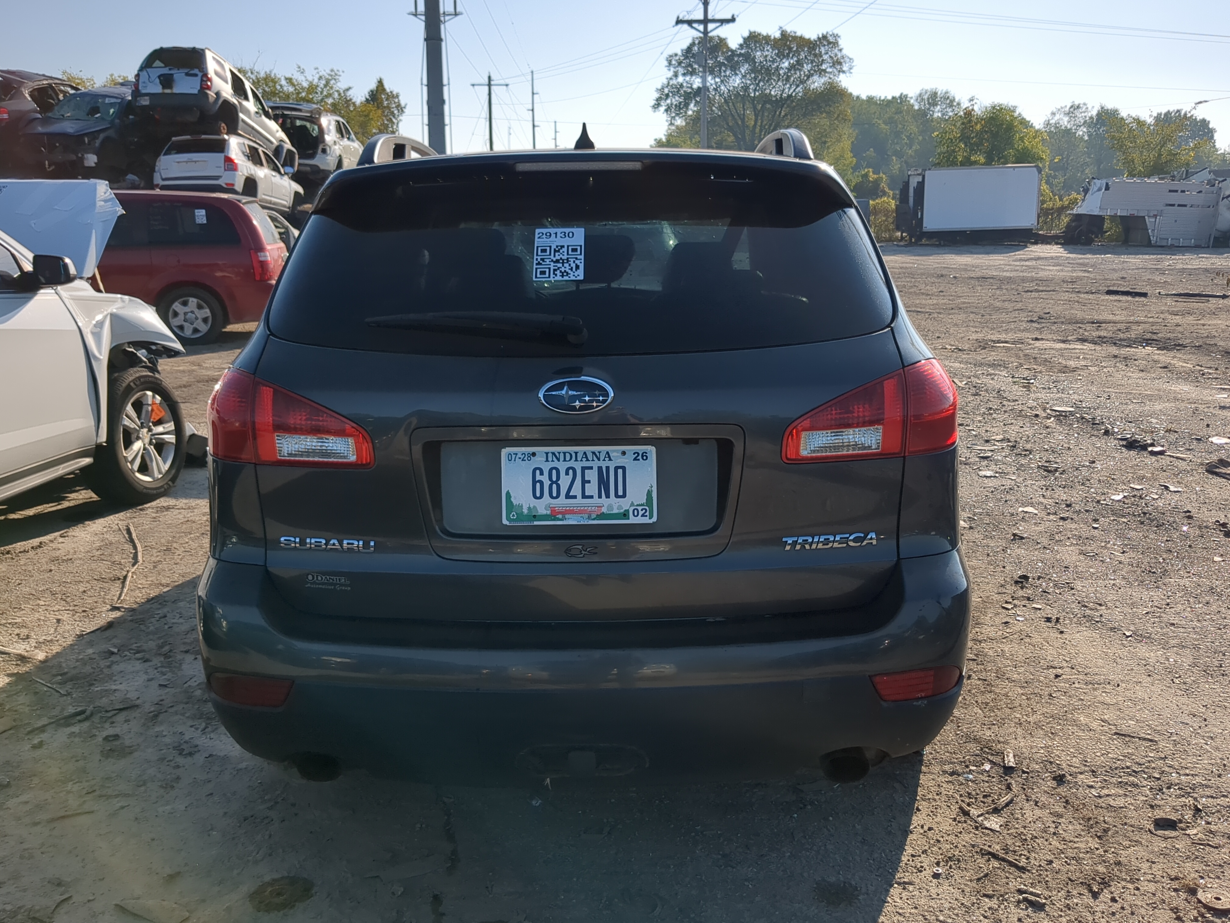 2008-2014 Subaru Tribeca Trunk/decklid/hatch/tailgate Oem 1176718 - Oemusedautoparts1.com