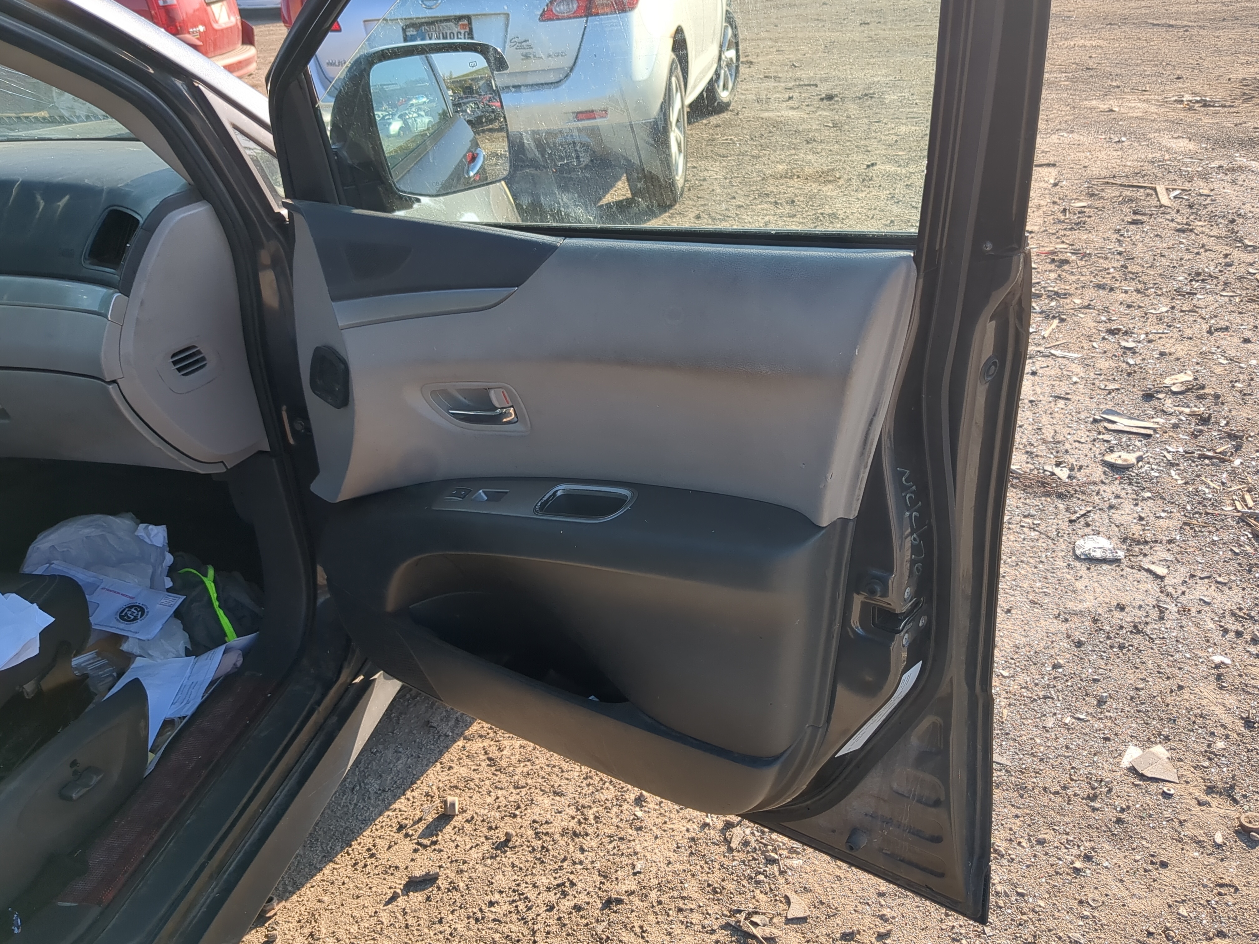2008 Subaru Tribeca Front Right Passenger Interior Door Panel Trim 1176800 - Oemusedautoparts1.com