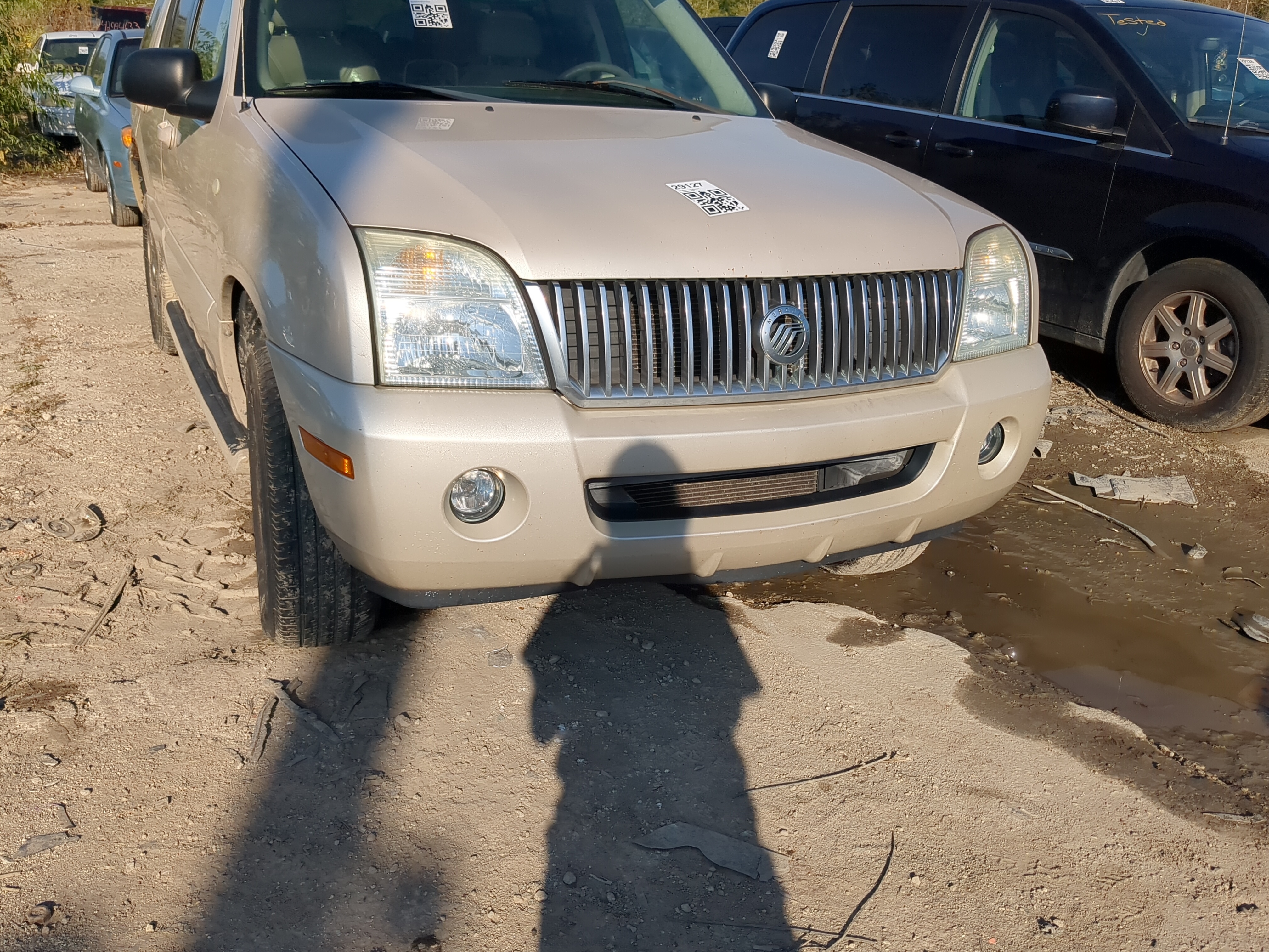 2002-2005 Mercury Mountaineer Front Bumper - Oem 1176829 - Oemusedautoparts1.com