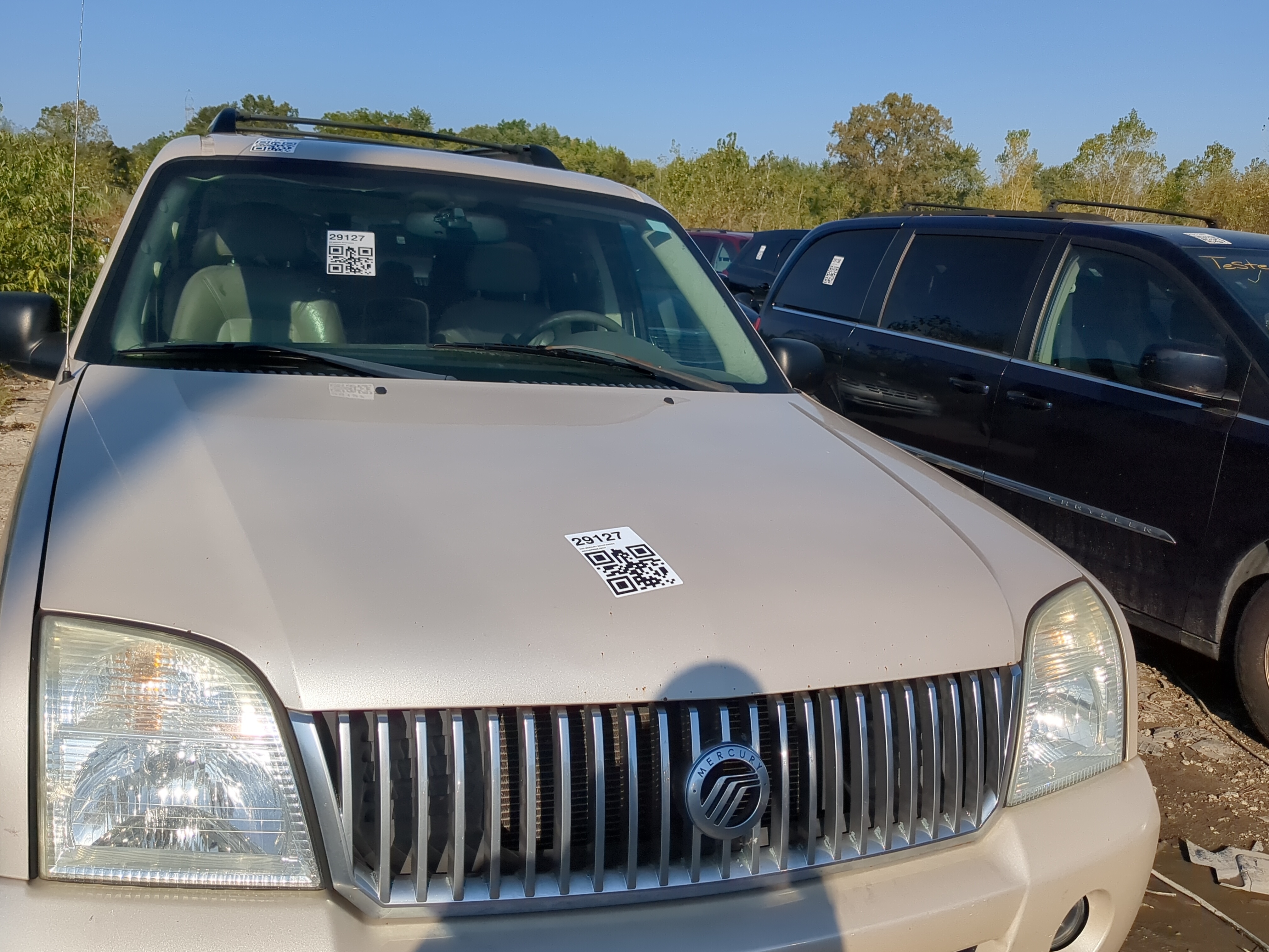 2002-2010 Mercury Mountaineer Hood Oem 1176955 - Oemusedautoparts1.com