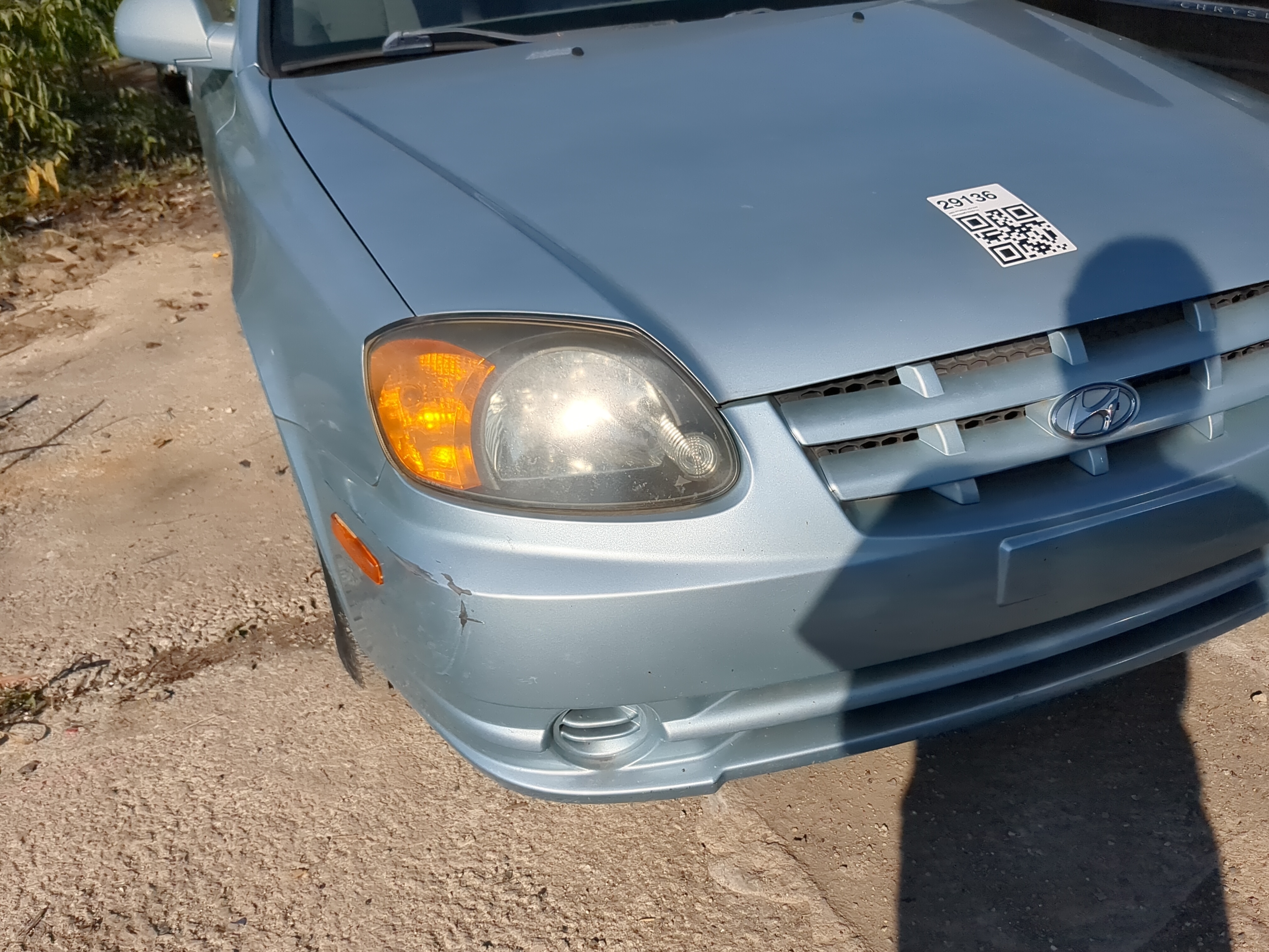 2003-2006 Hyundai Accent Passenger Right Oem Head Light Headlight Lamp 1177052 - Oemusedautoparts1.com