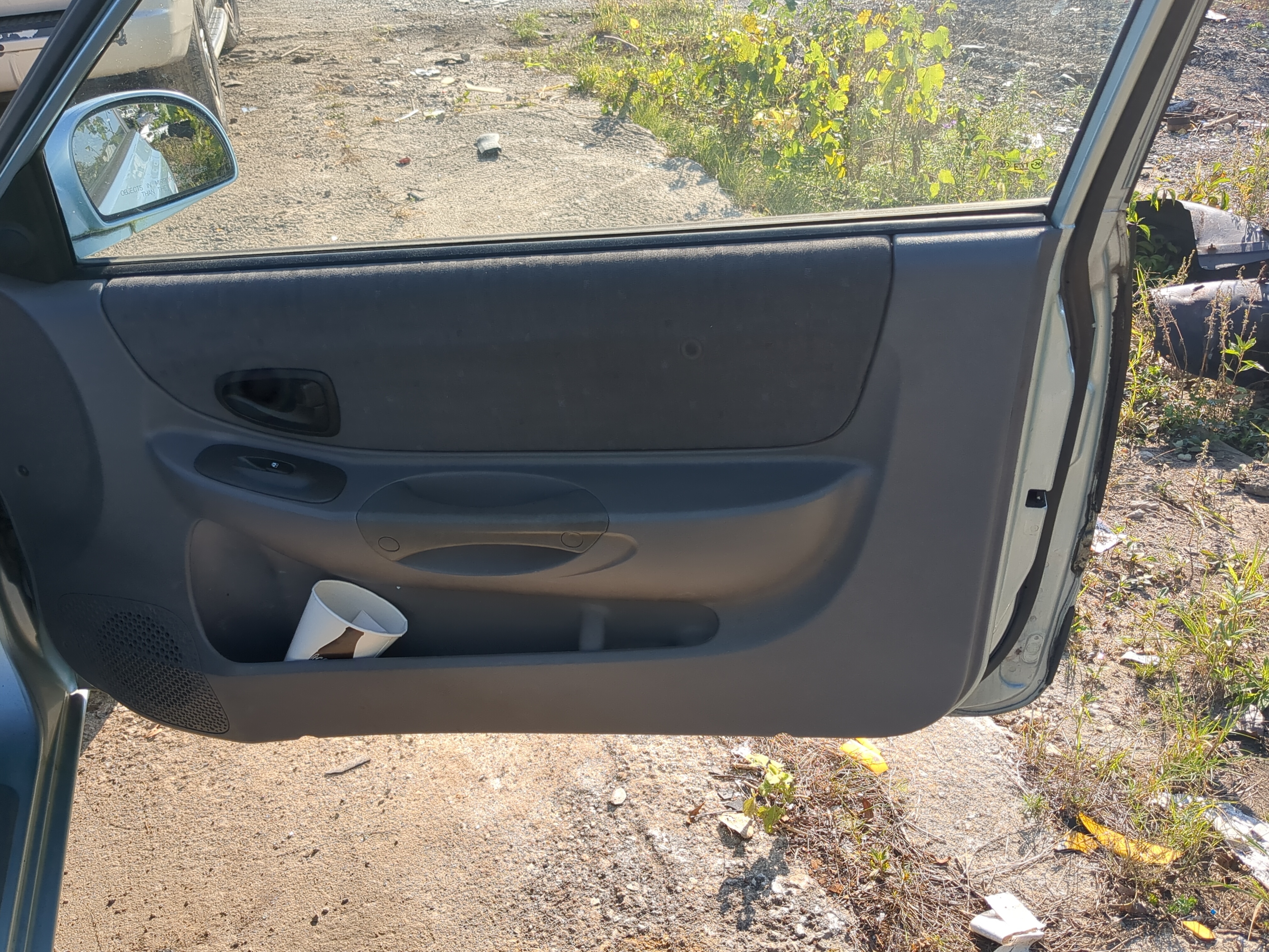 Picture of 2003 Hyundai Accent Front Right Passenger Interior Door Panel Trim 1177141