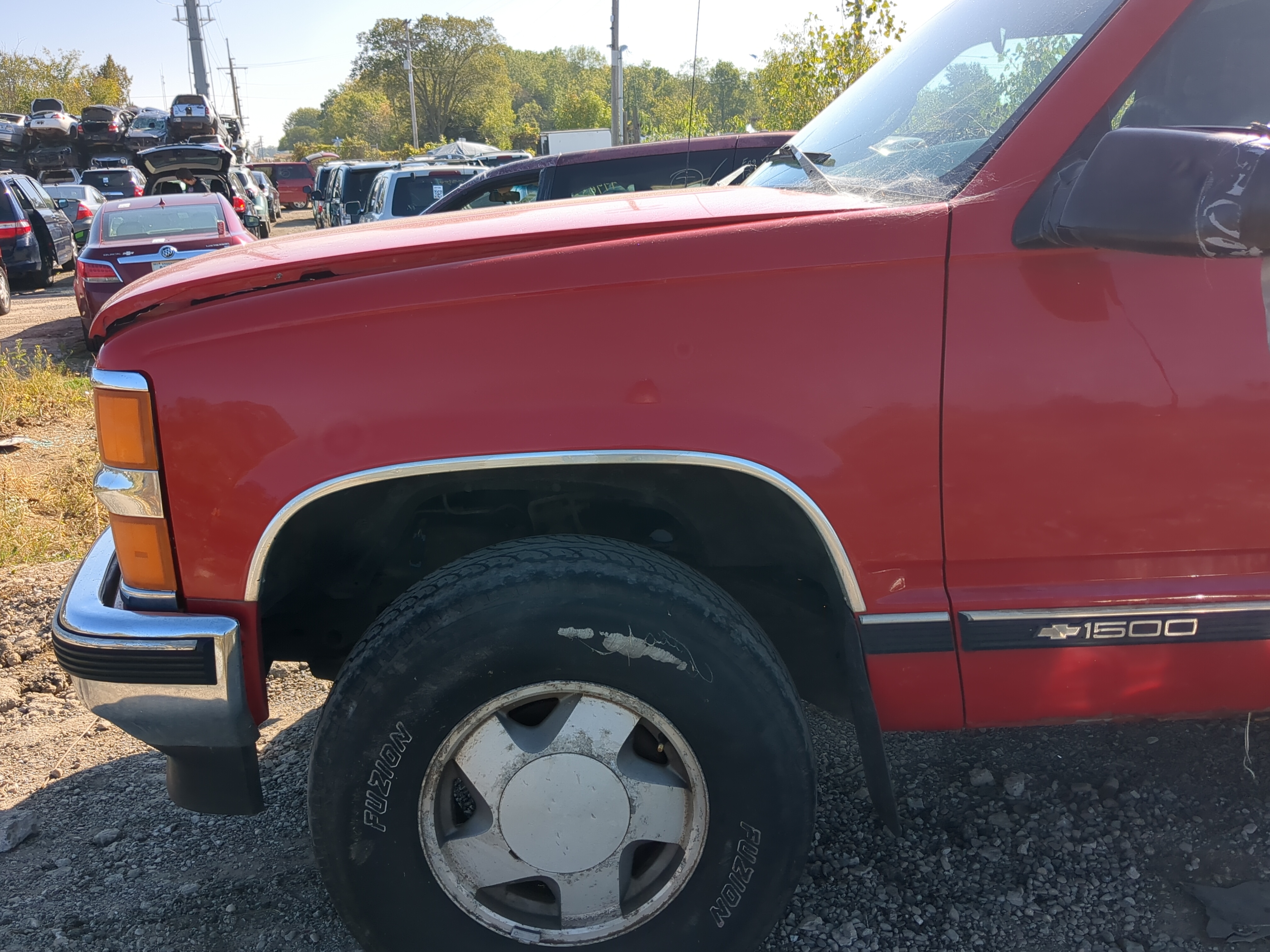 Chevrolet K1500 Driver Fender 1177218 - Oemusedautoparts1.com