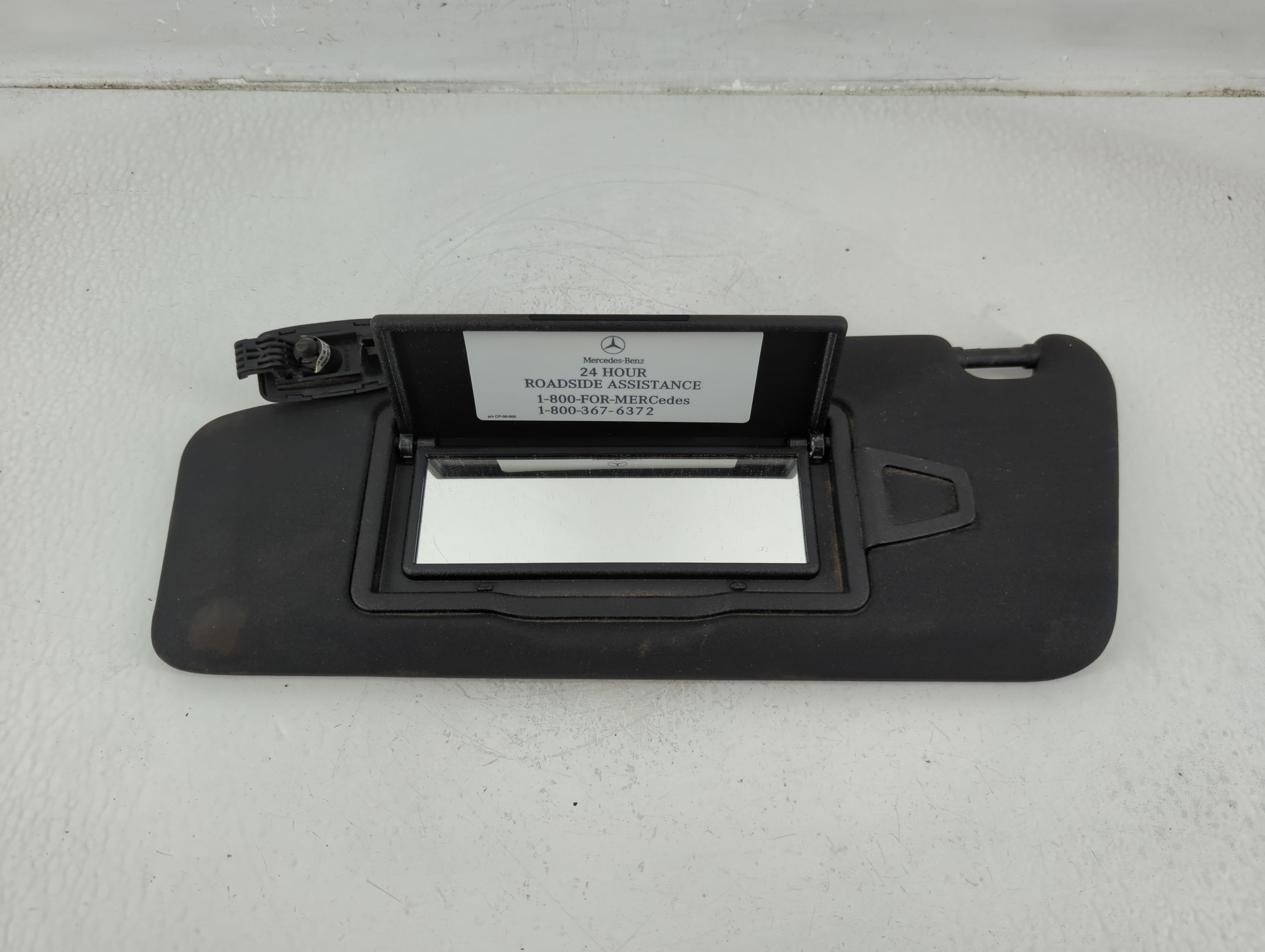 2008-2014 Mercedes-benz C300 Driver Sun Visor Mirror Left Sunvisor Black 1177379 - Oemusedautoparts1.com