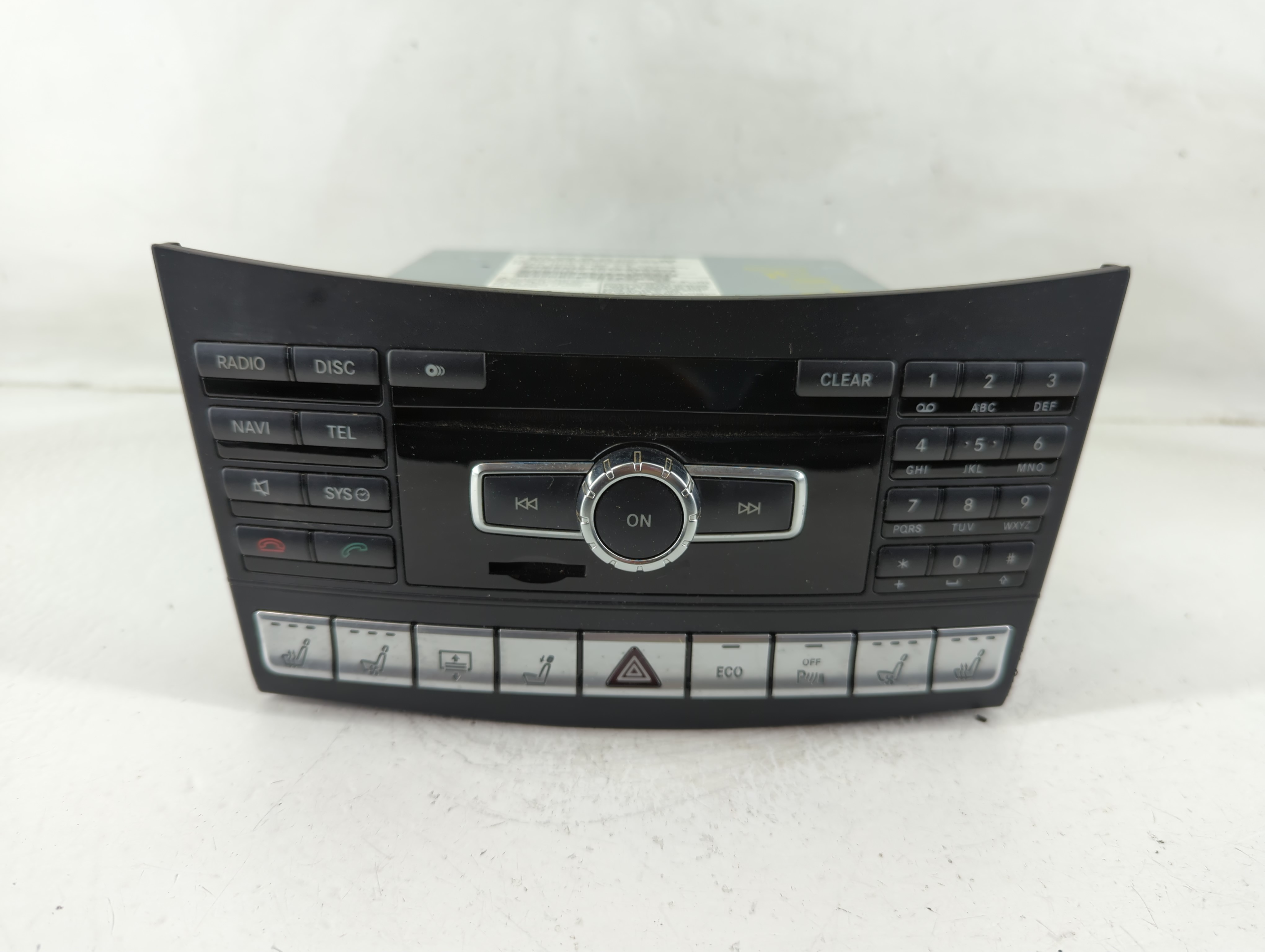 Picture of 2014-2014 Mercedes-benz E250 Radio Control Panel 1177452
