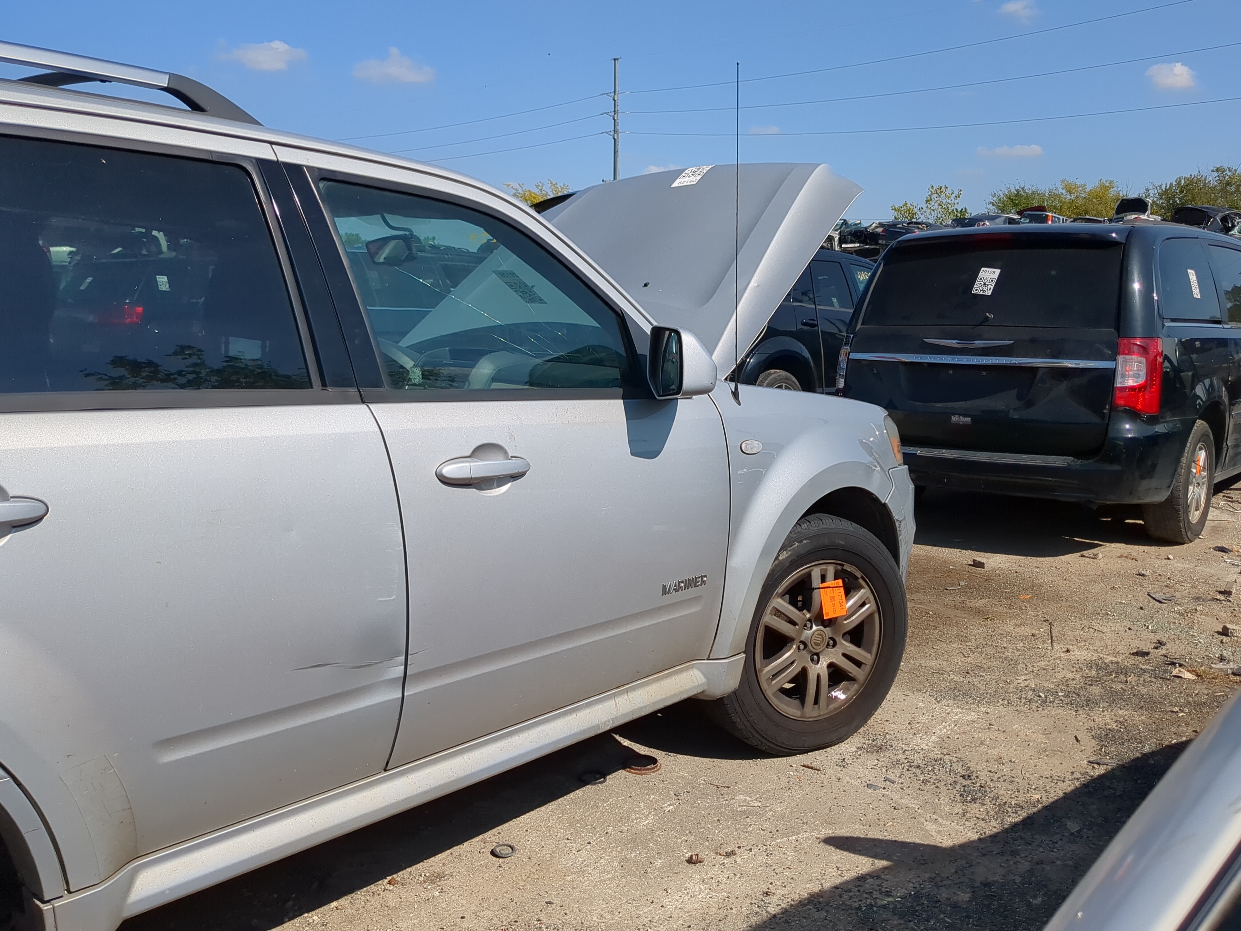 2008-2011 Mercury Mariner Passenger Front Door Oem 1178077 - Oemusedautoparts1.com