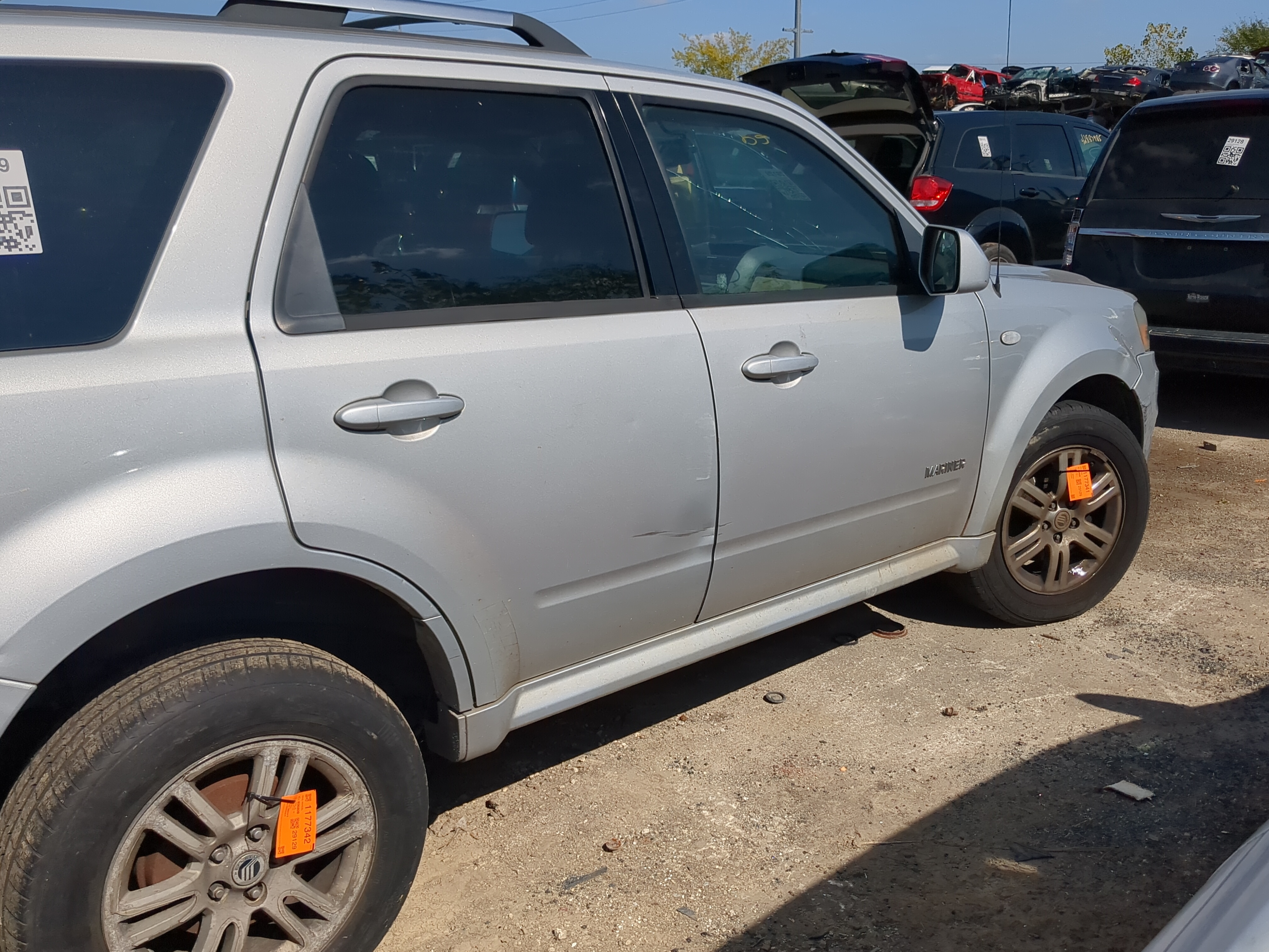 2008-2011 Mercury Mariner Passenger Rear Door Oem 1178115 - Oemusedautoparts1.com