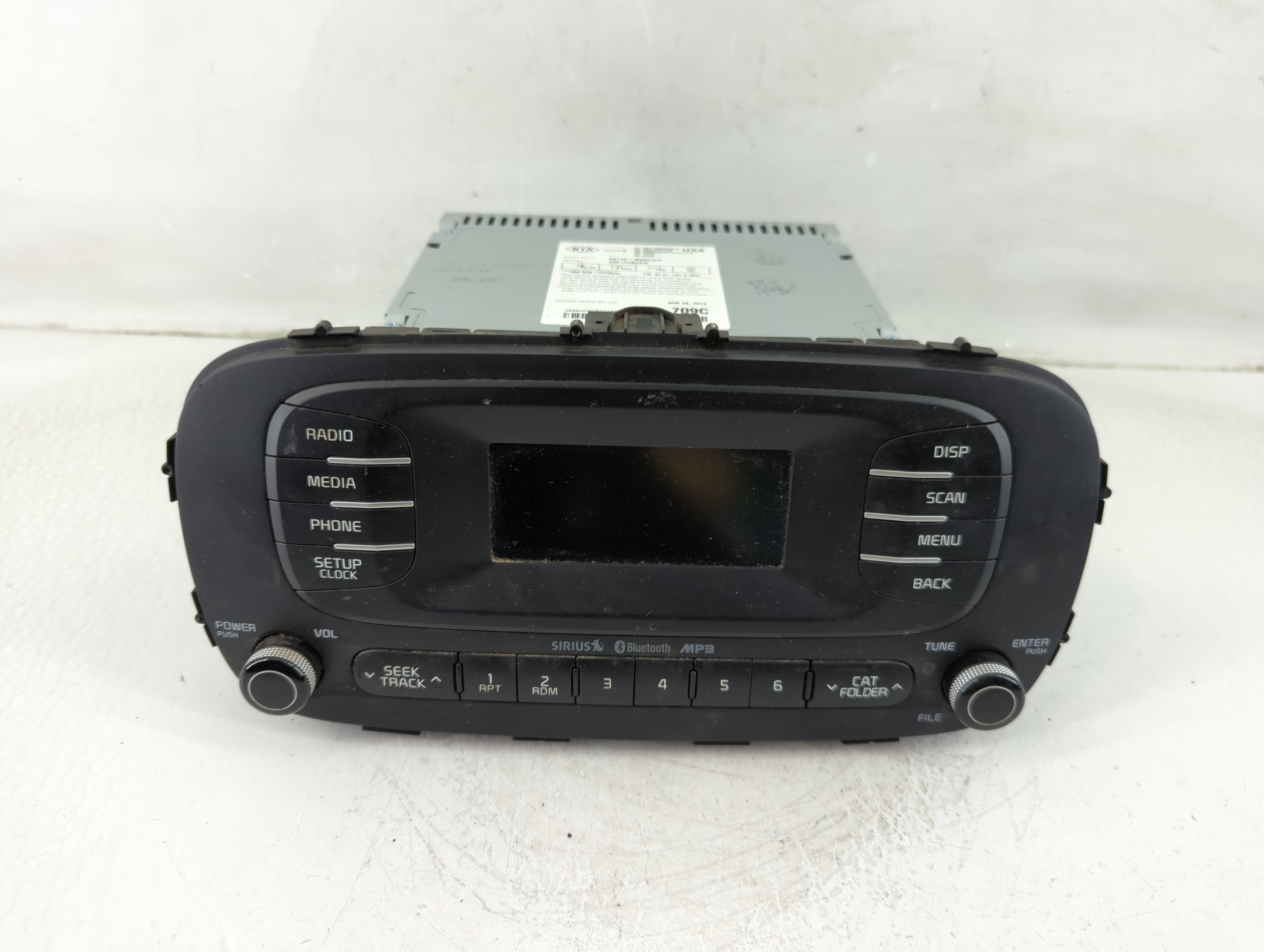 2014-2016 Kia Soul Am Fm Cd Player Radio Receiver 1178209 - Oemusedautoparts1.com