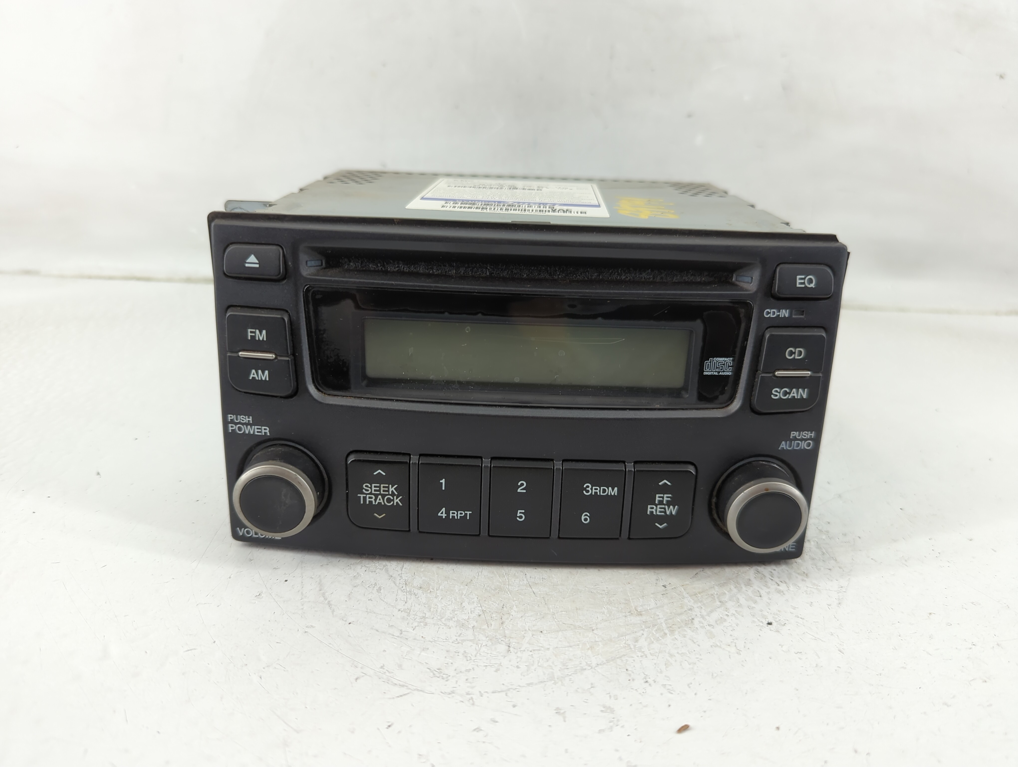 2006-2007 Kia Optima Am Fm Cd Player Radio Receiver 1178268 - Oemusedautoparts1.com