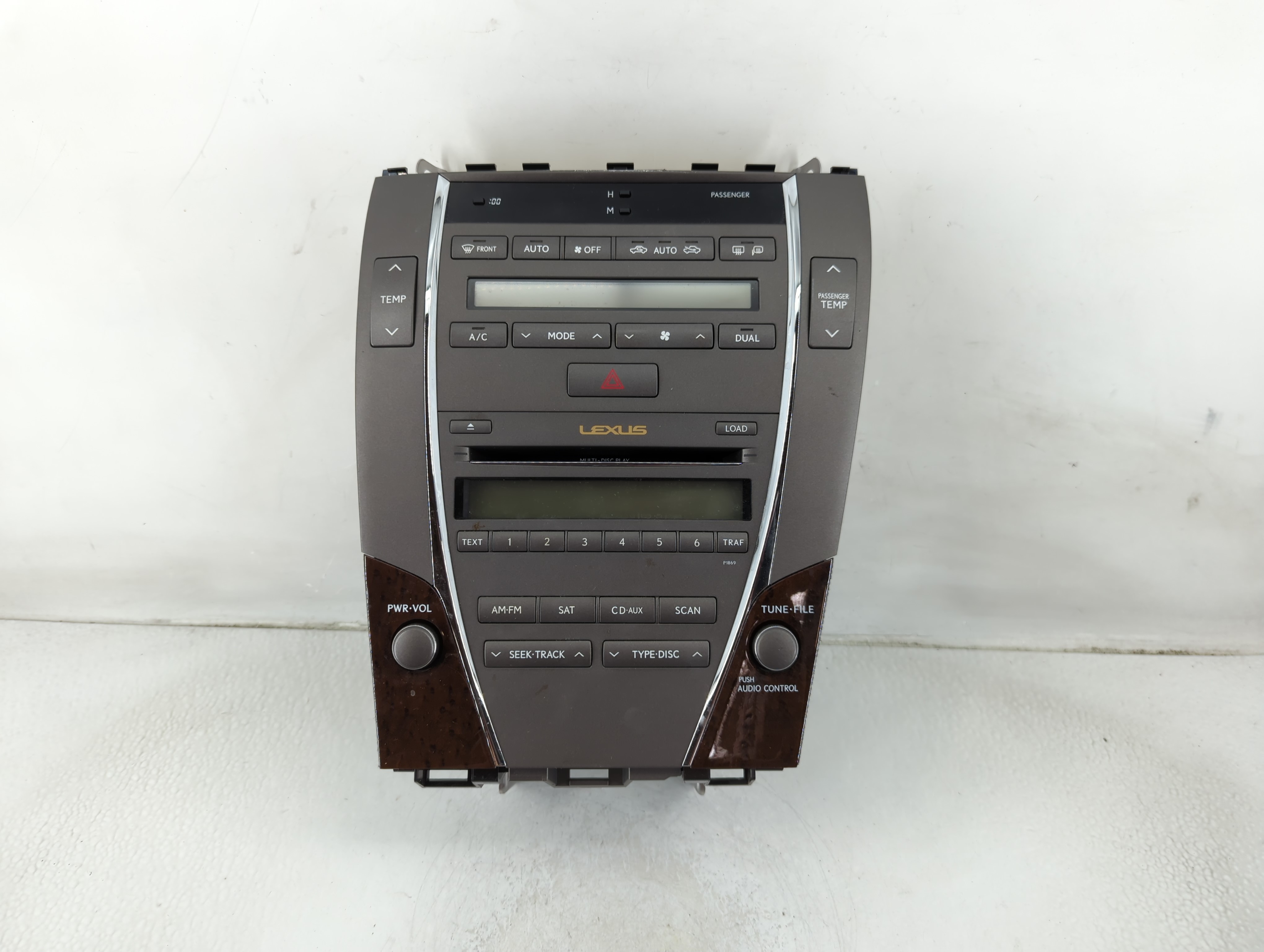2010-2012 Lexus Es350 Am Fm Cd Player Radio Receiver 1178282 - Oemusedautoparts1.com