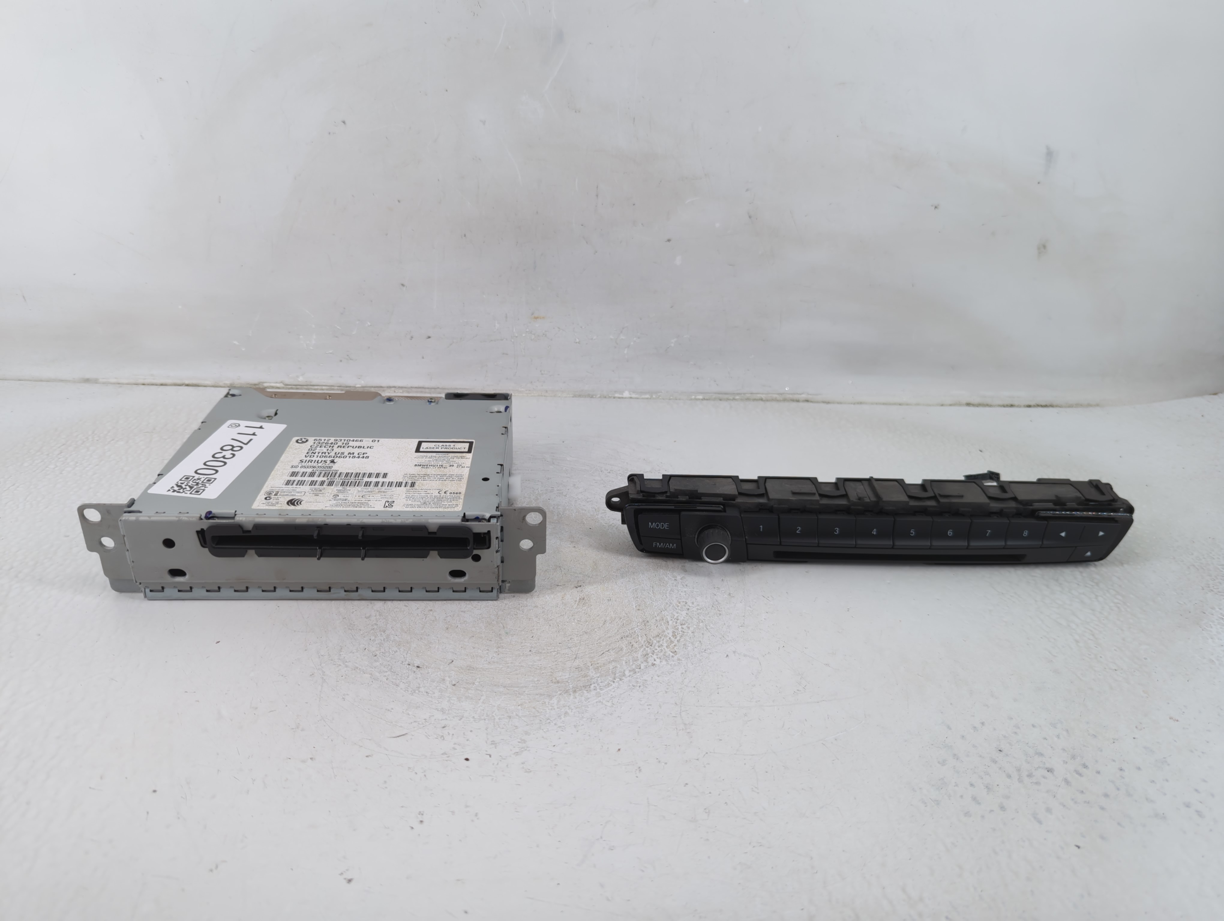 Bmw 328xi Am Fm Cd Player Radio Receiver 1178300 - Oemusedautoparts1.com
