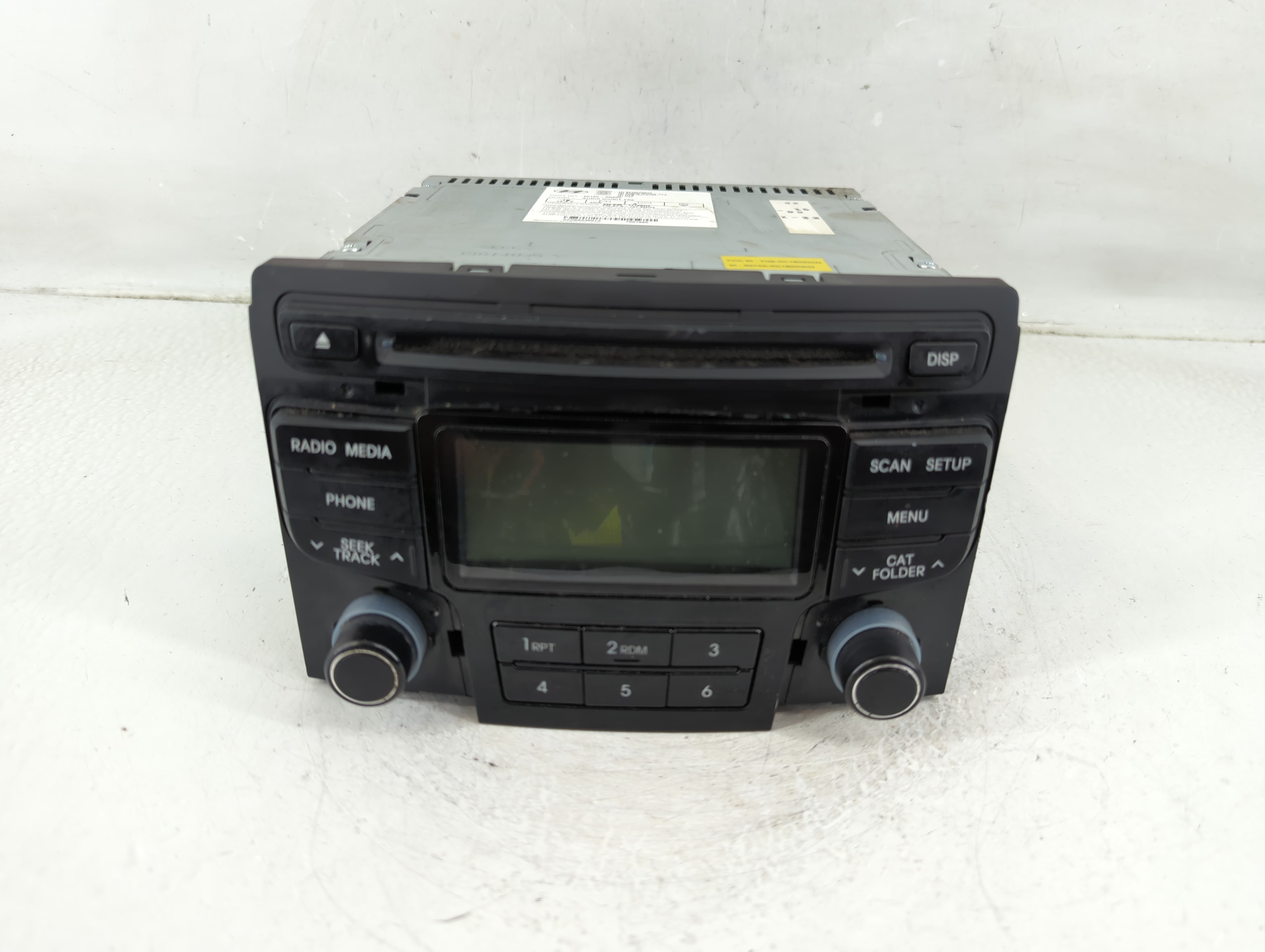 2012-2015 Hyundai Sonata Am Fm Cd Player Radio Receiver 1178336 - Oemusedautoparts1.com
