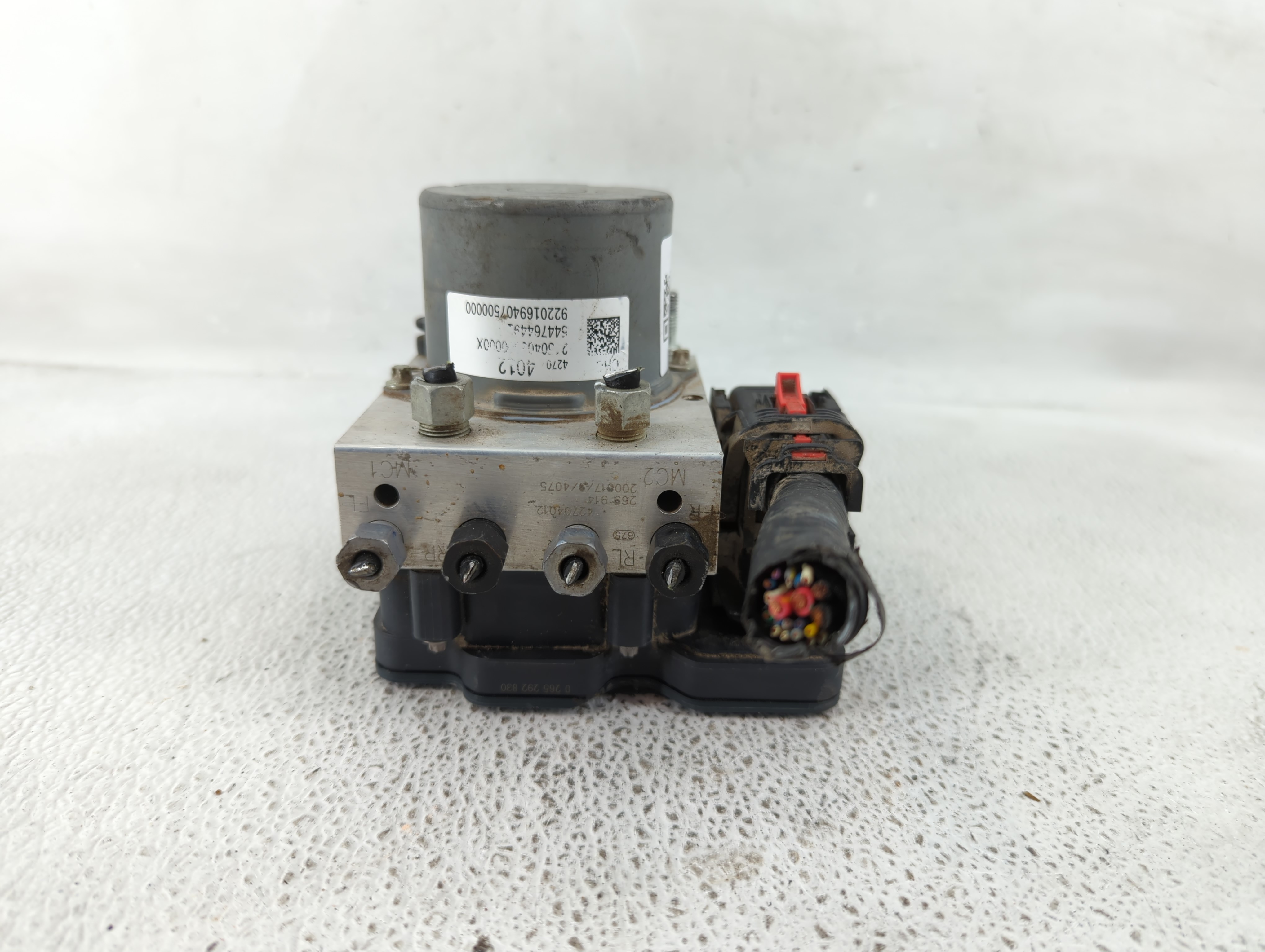 2019-2022 Chevrolet Spark Abs Pump Control Module 1178384 - Oemusedautoparts1.com