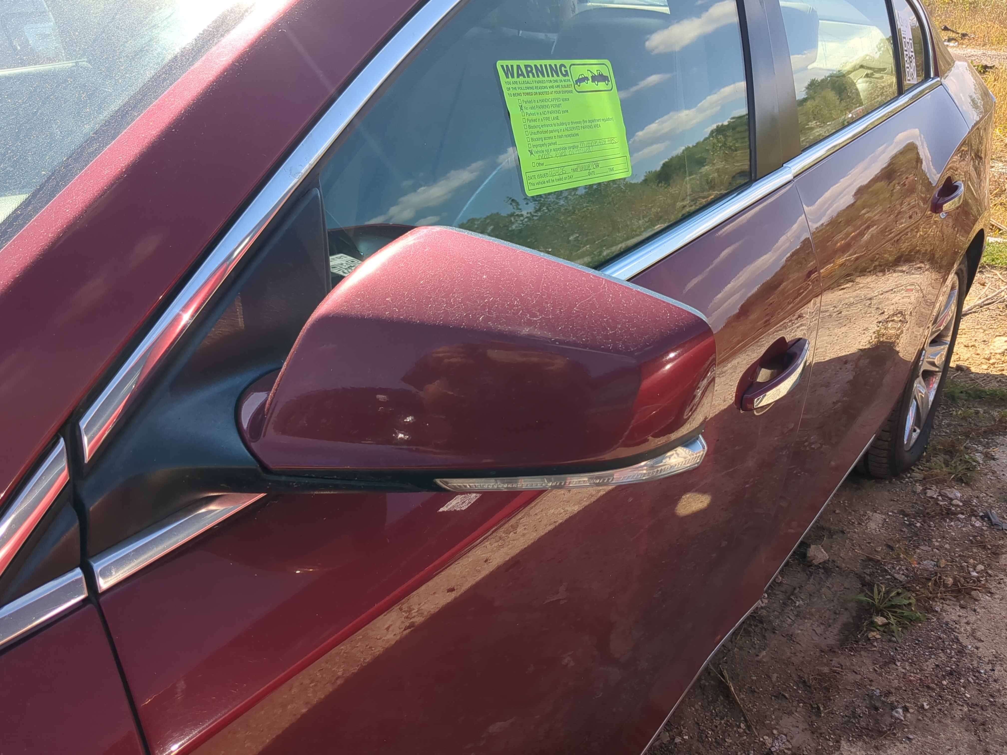 Picture of 2010-2012 Buick Lacrosse Driver Left Side View Power Door Mirror 1178708