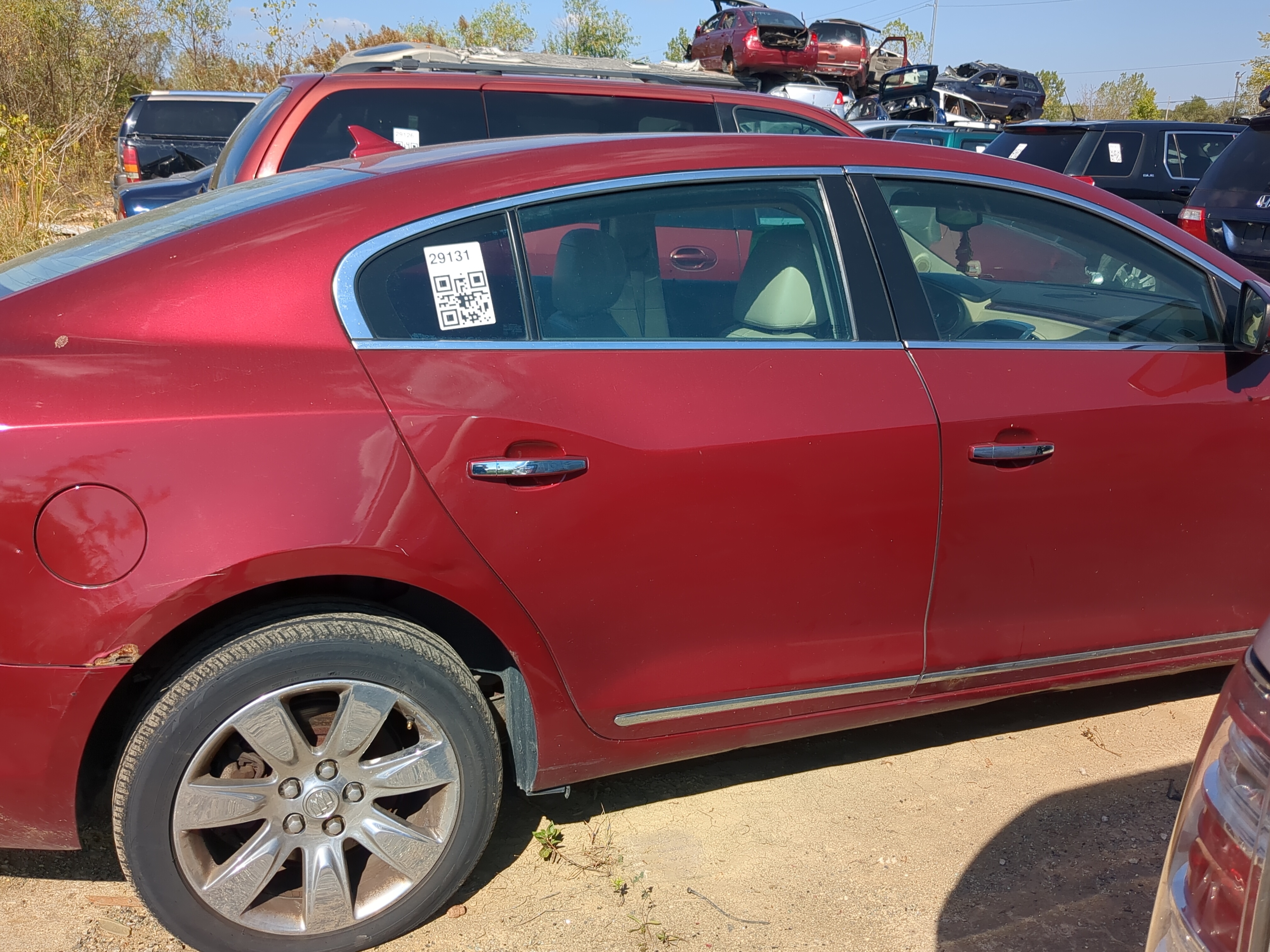 2010-2016 Buick Lacrosse Passenger Rear Door Oem 1178743 - Oemusedautoparts1.com