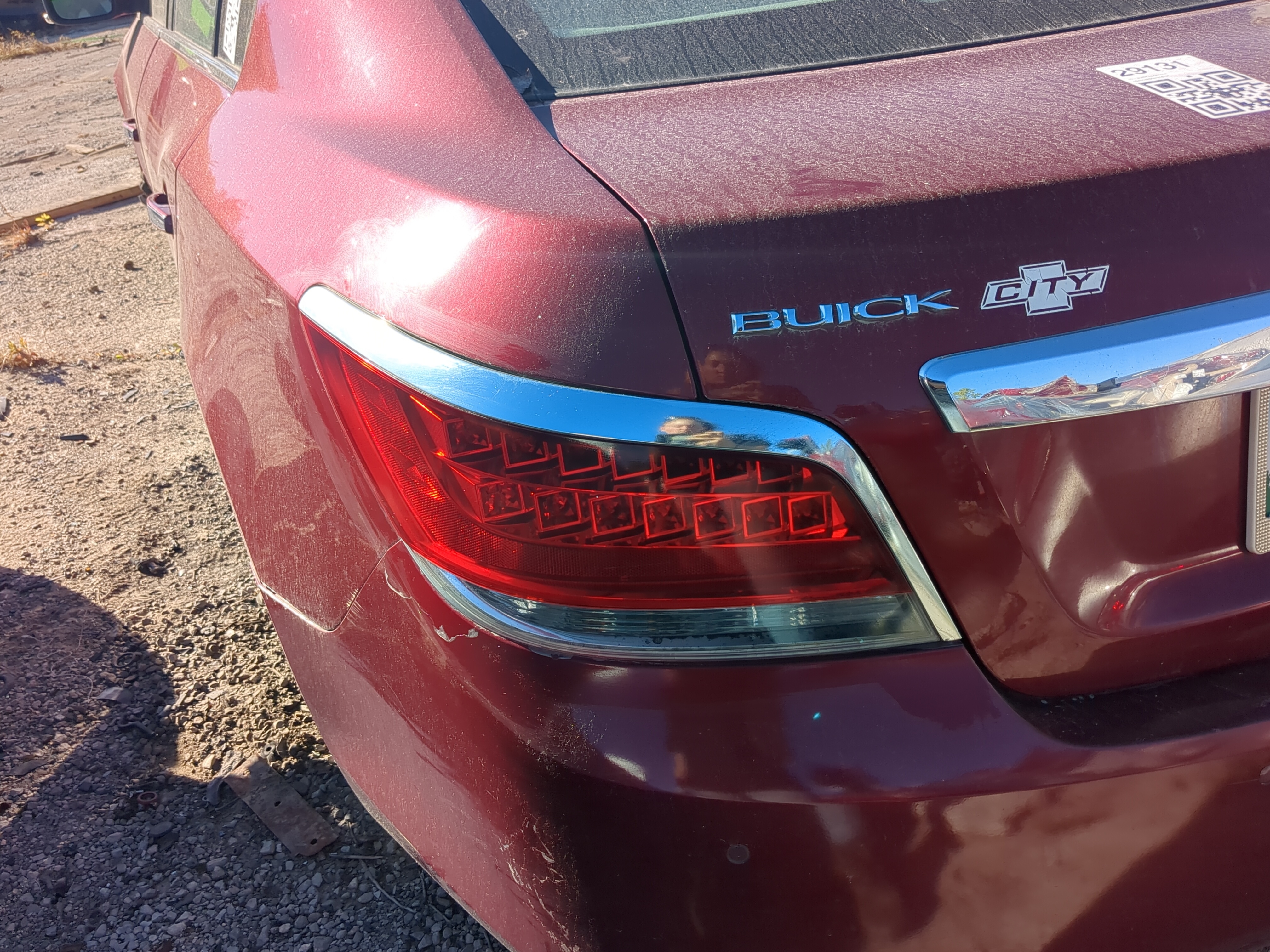 Picture of 2010-2013 Buick Lacrosse Driver Left Side Tail Light Taillight Oem 1178757