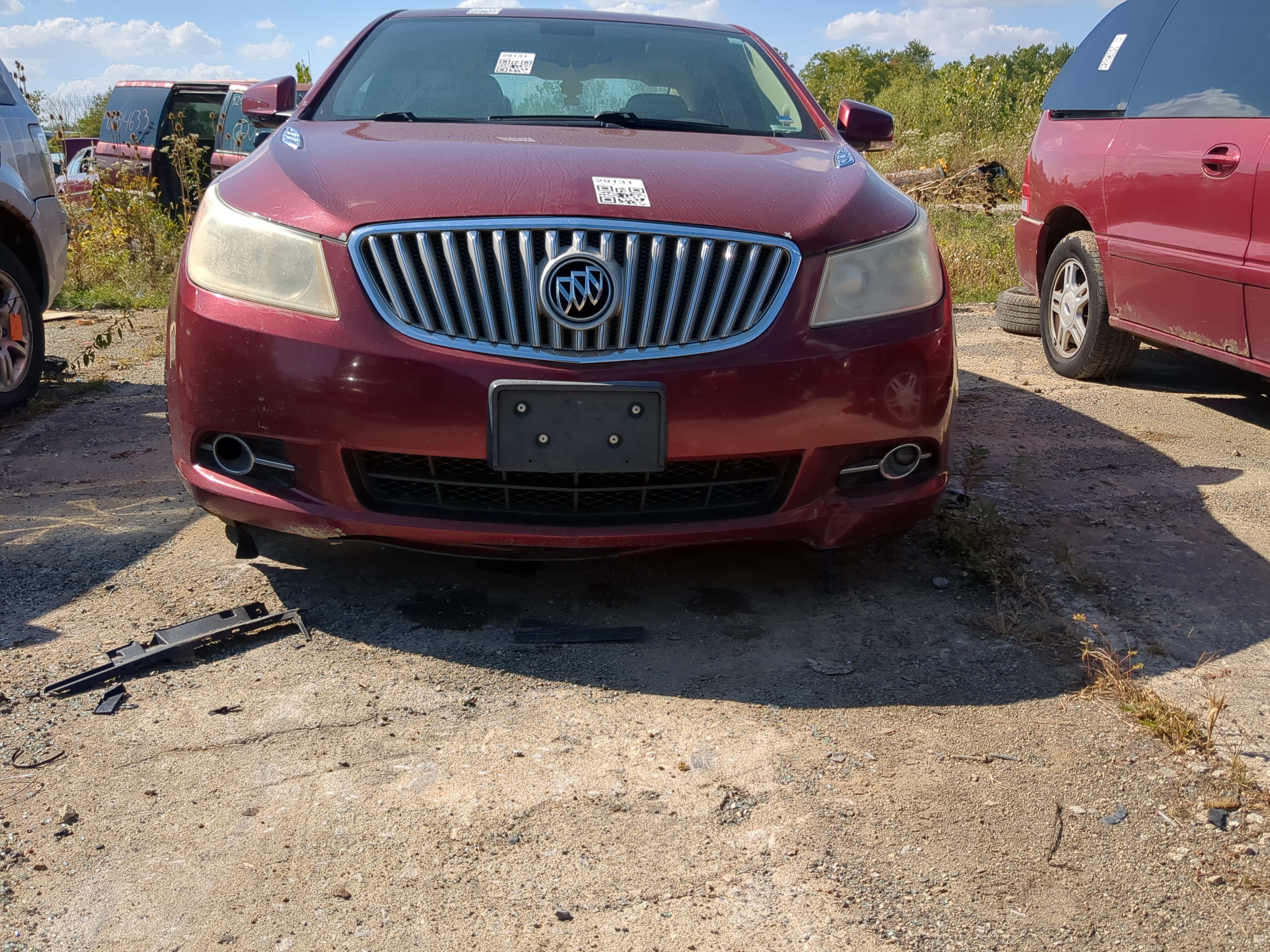 2010-2013 Buick Lacrosse Front Bumper - Oem 1178796 - Oemusedautoparts1.com