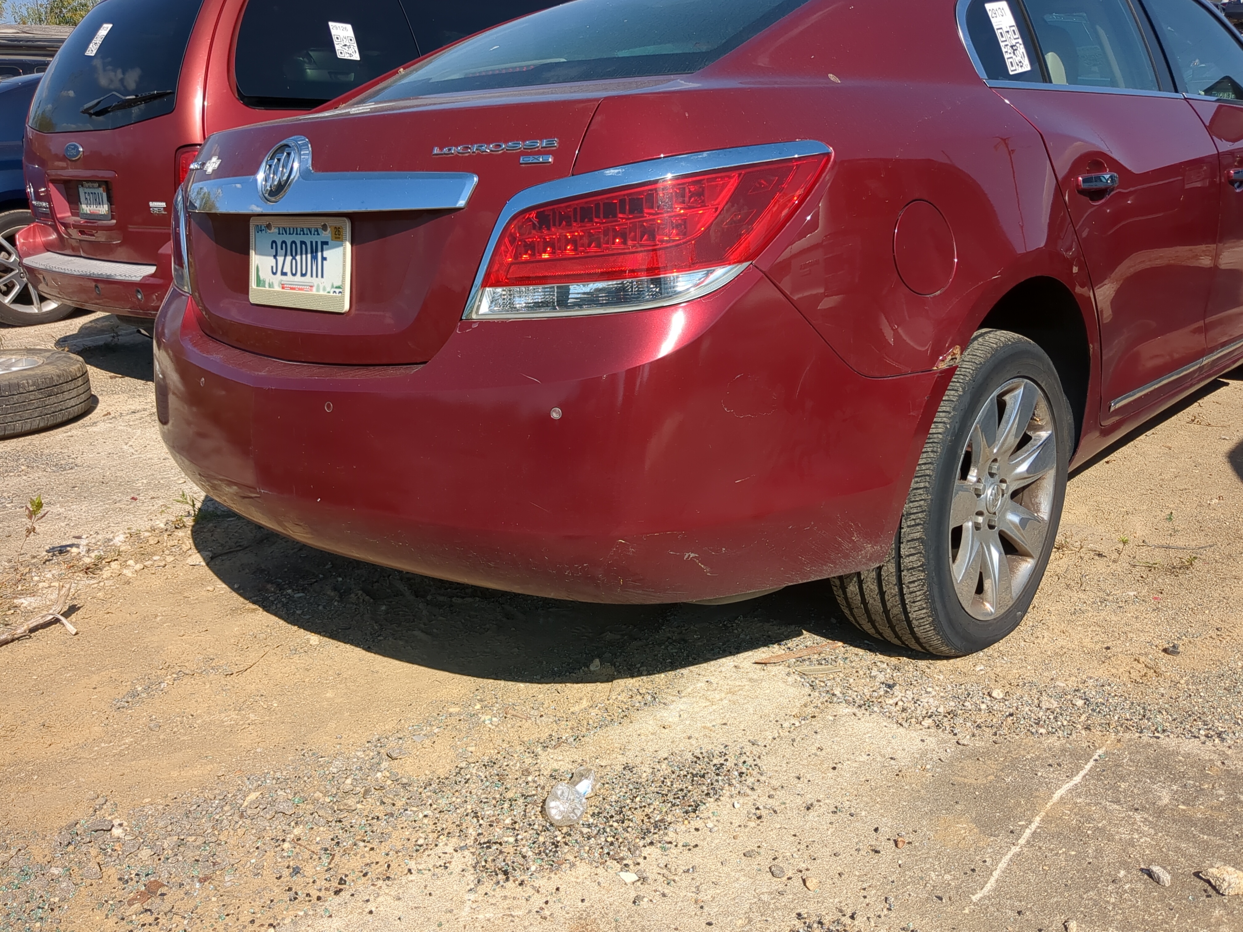 2010-2013 Buick Lacrosse Rear Bumper Assembly Oem 1178816 - Oemusedautoparts1.com