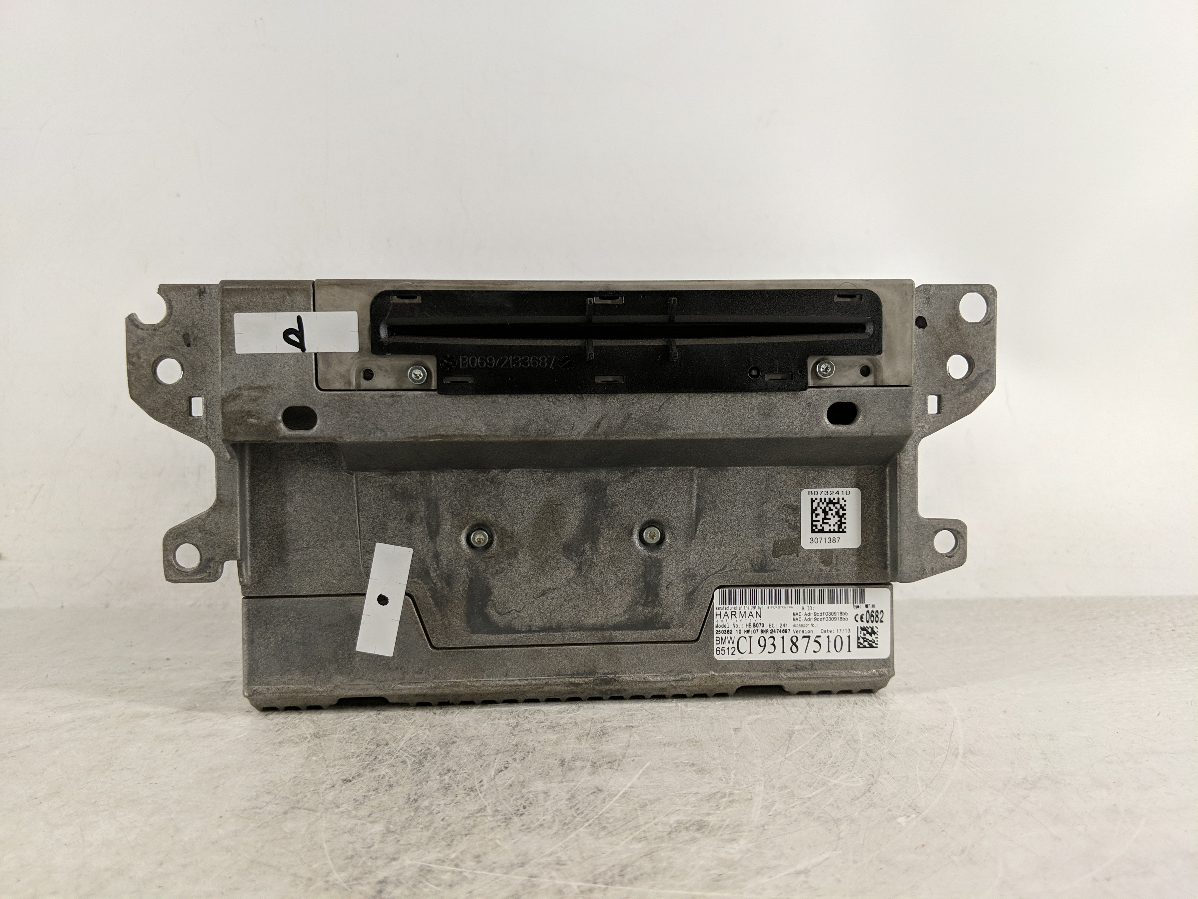 Picture of 2015-2016 Bmw 535i Am Fm Cd Player Radio Receiver 1178882